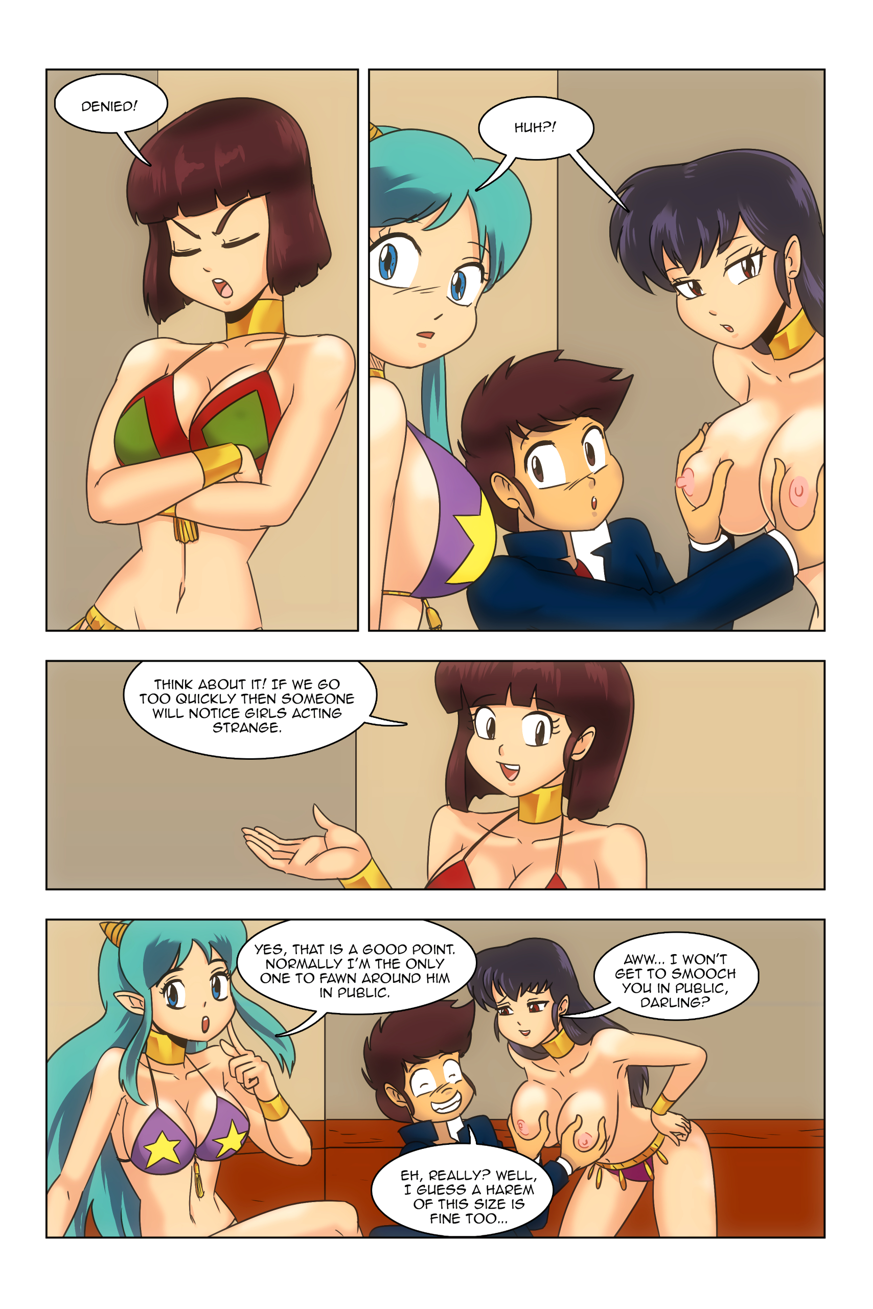 Urusei Yatsura - Harem Comic page 37