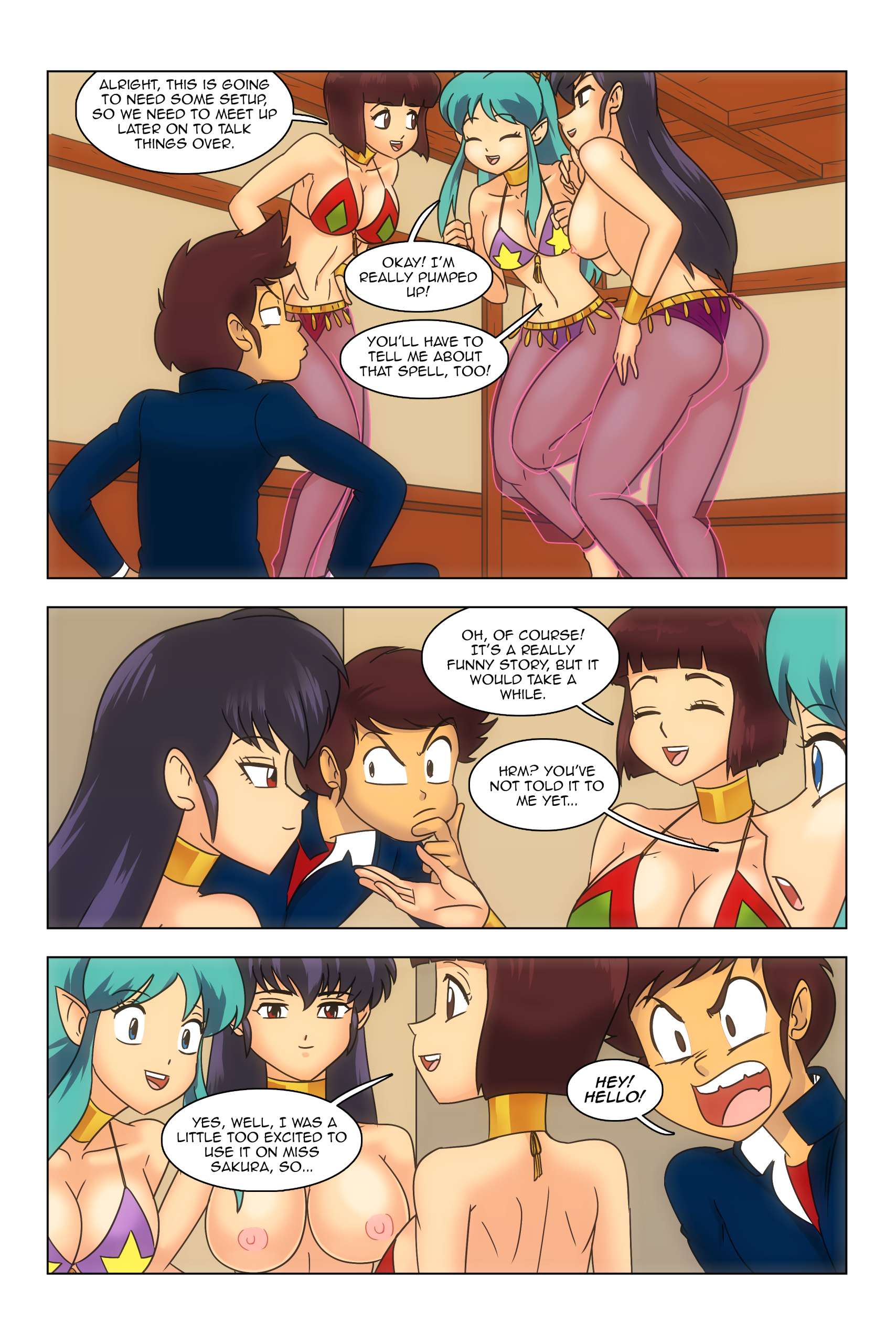 Urusei Yatsura - Harem Comic page 39