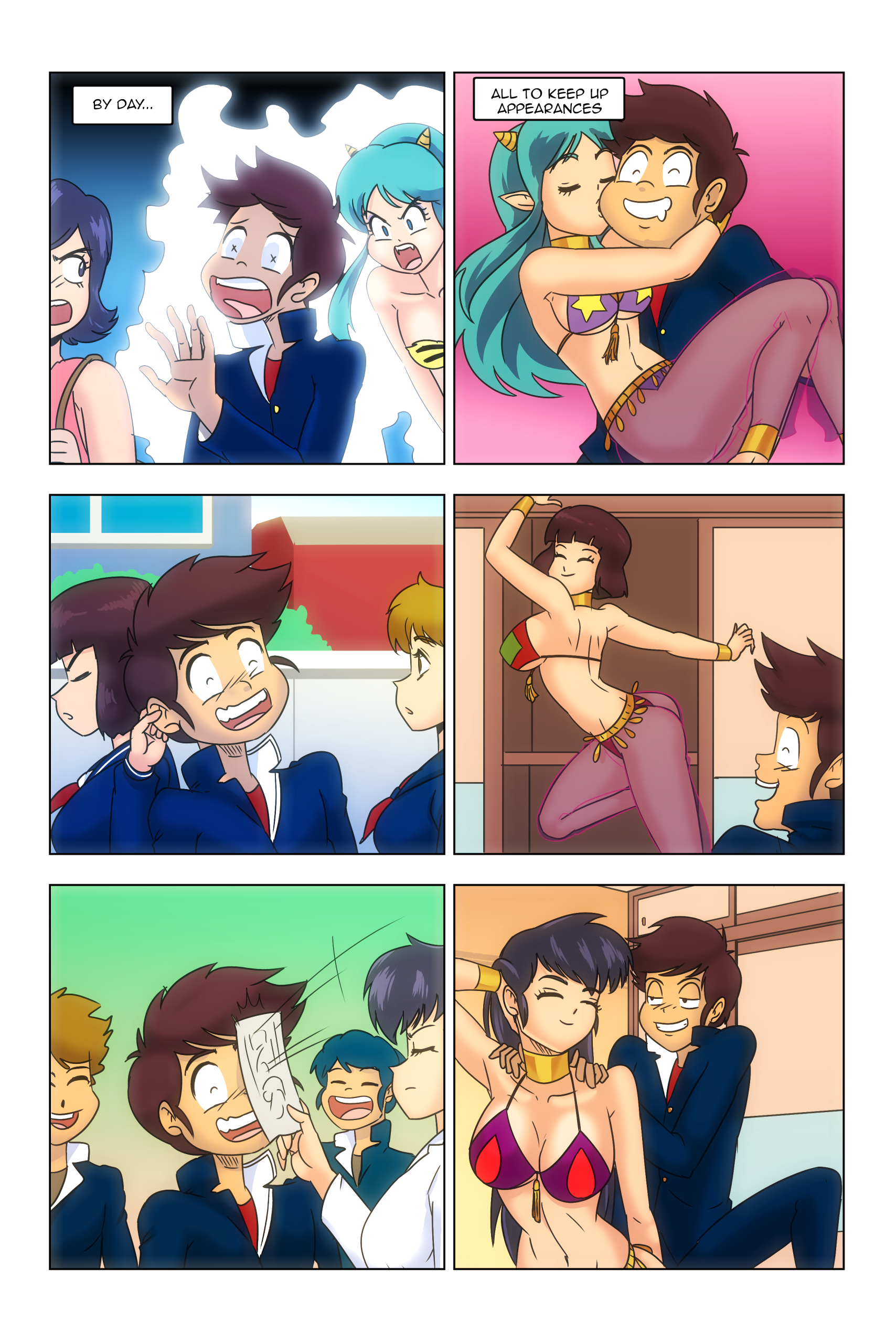 Urusei Yatsura - Harem Comic page 42