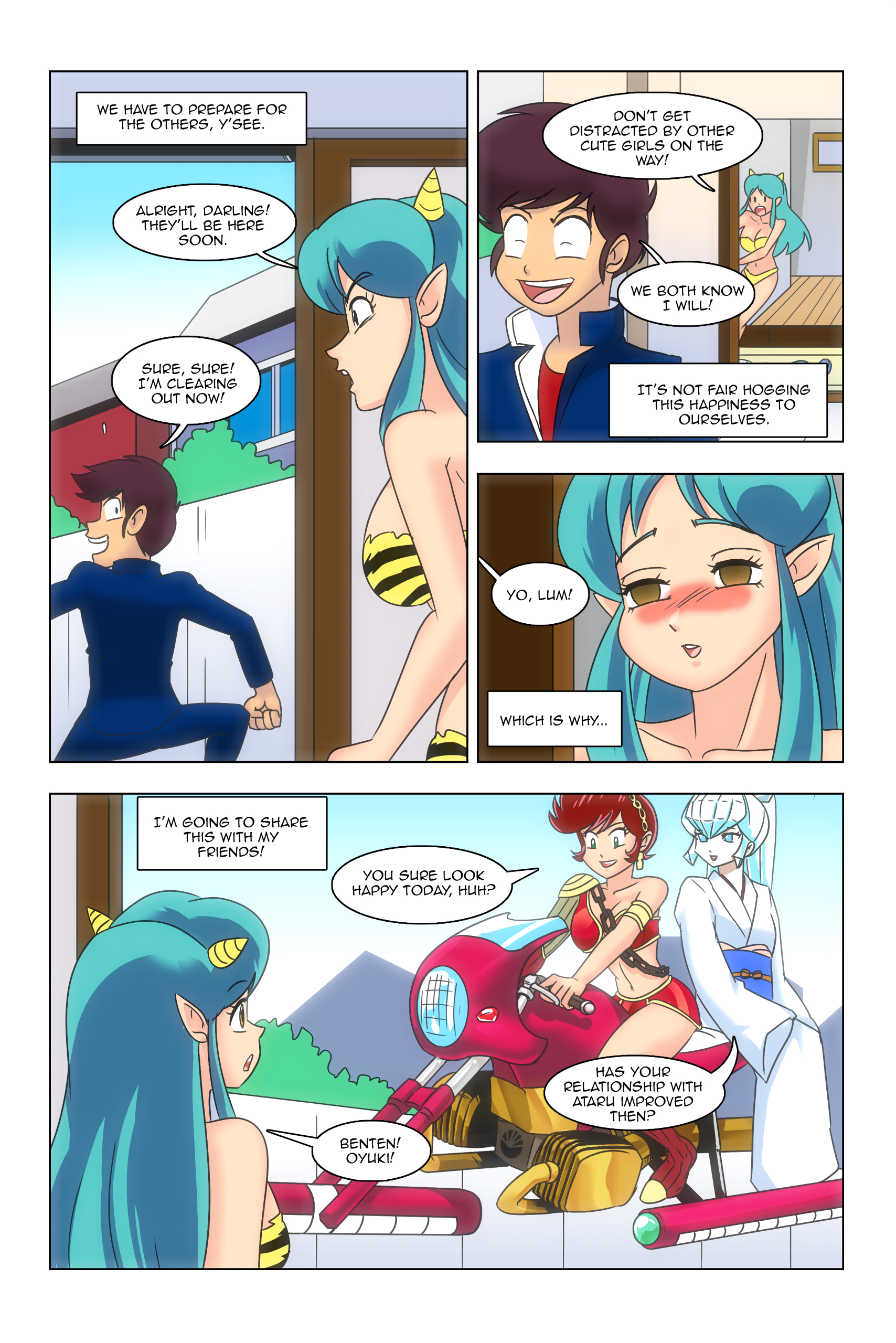 Urusei Yatsura - Harem Comic page 43