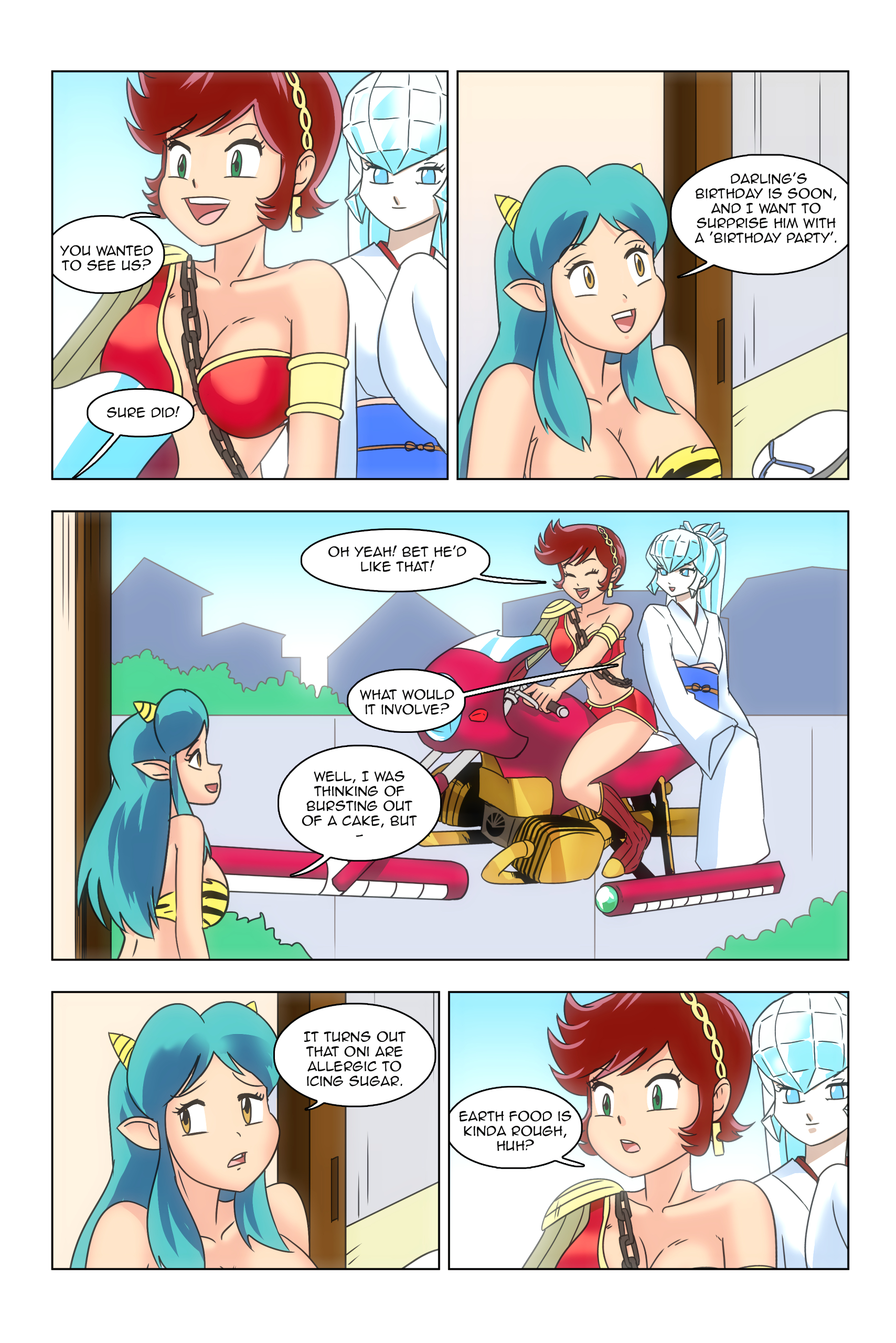Urusei Yatsura - Harem Comic page 44