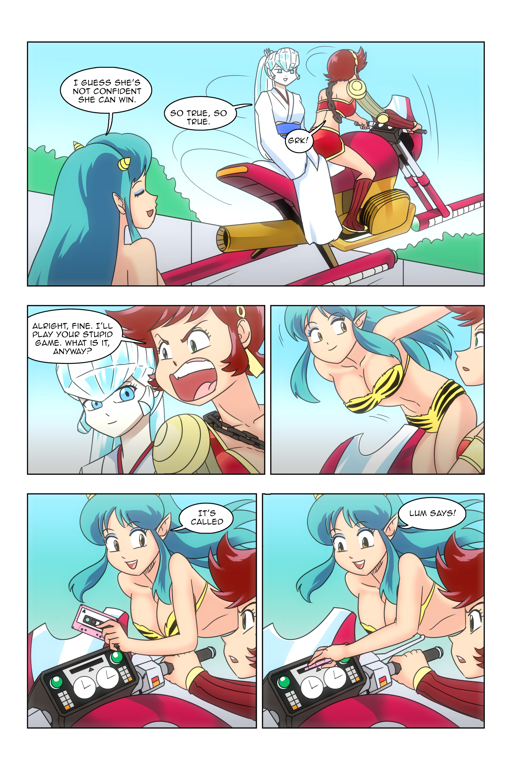 Urusei Yatsura - Harem Comic page 46
