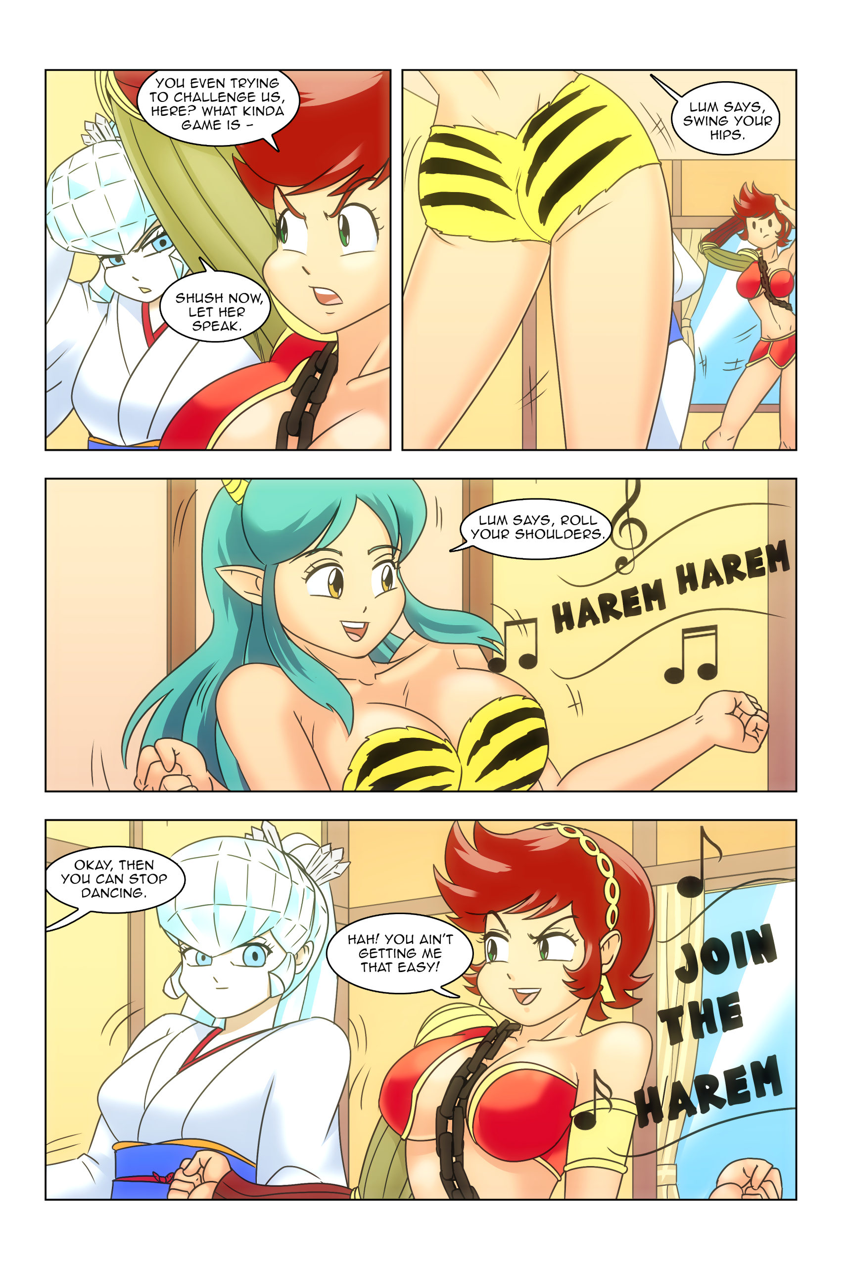 Urusei Yatsura - Harem Comic page 48