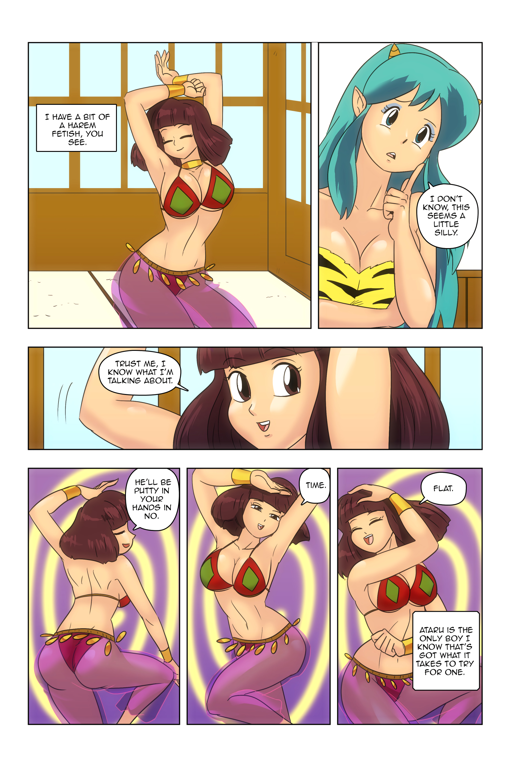 Urusei Yatsura - Harem Comic page 5