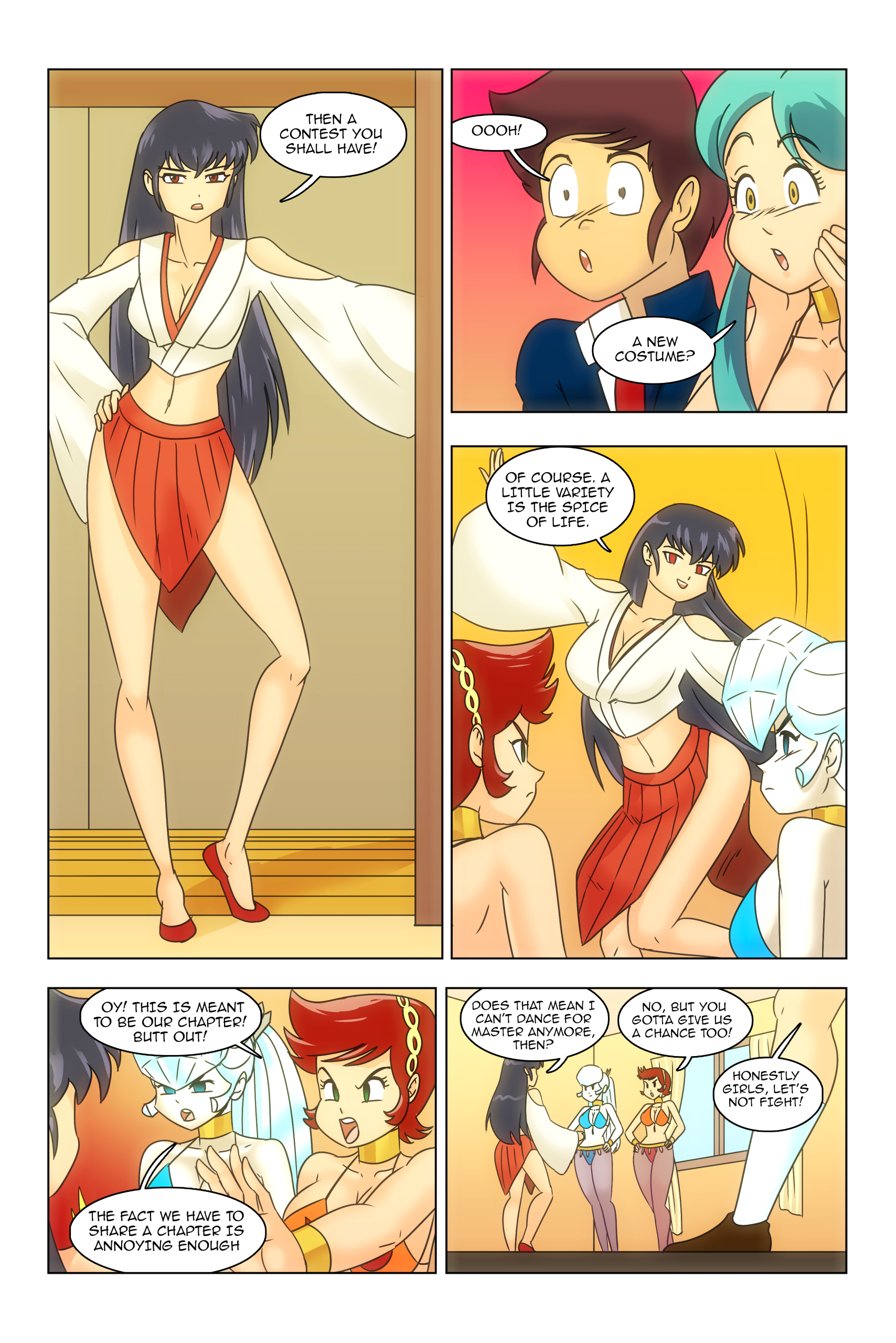 Urusei Yatsura - Harem Comic page 54