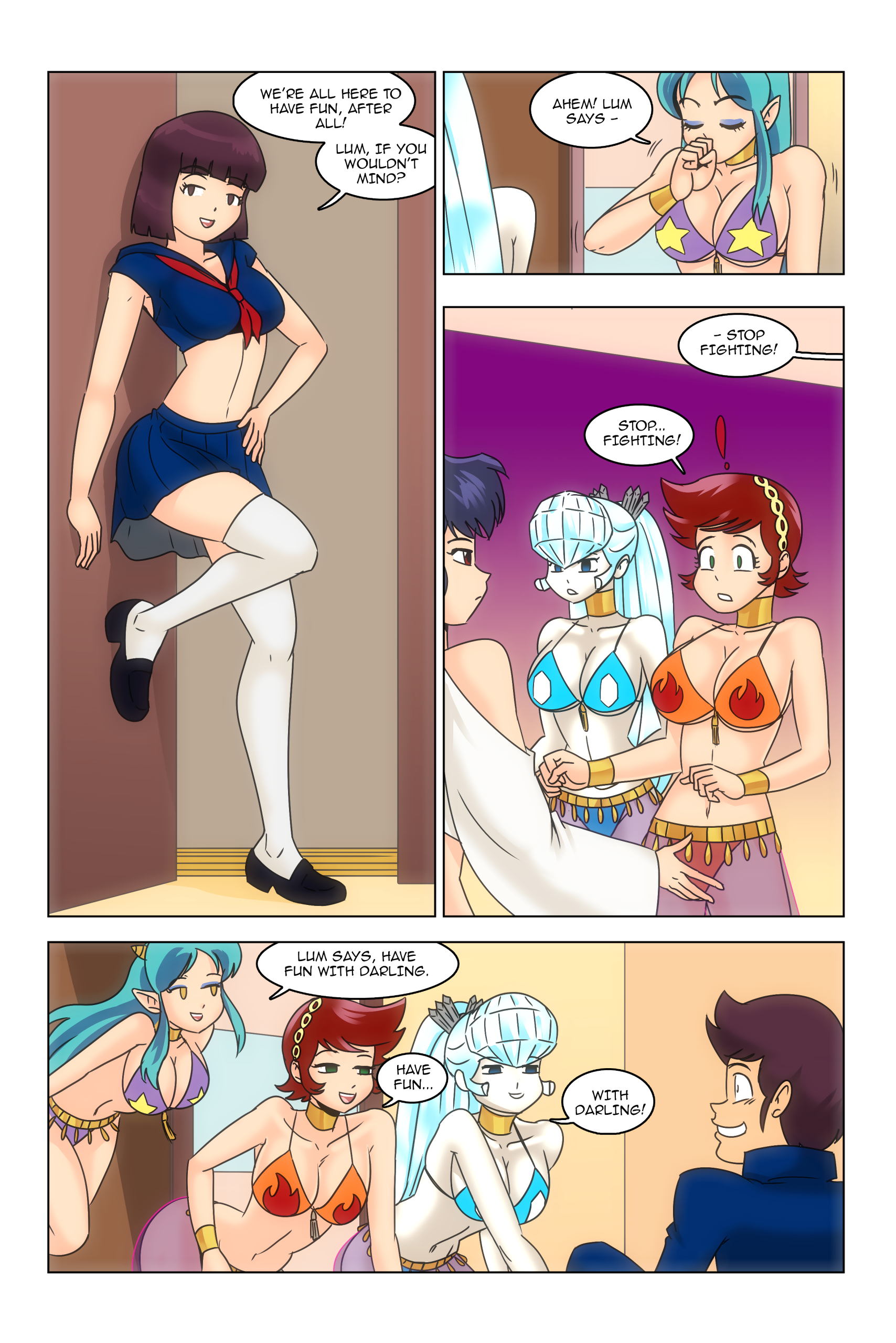 Urusei Yatsura - Harem Comic page 55