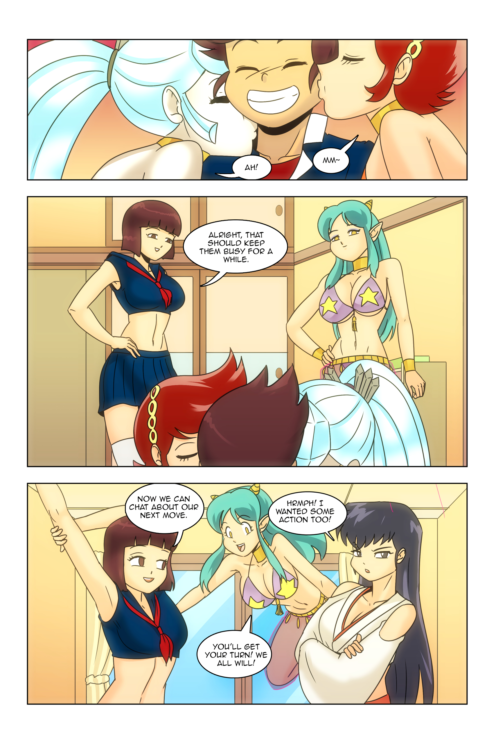 Urusei Yatsura - Harem Comic page 56