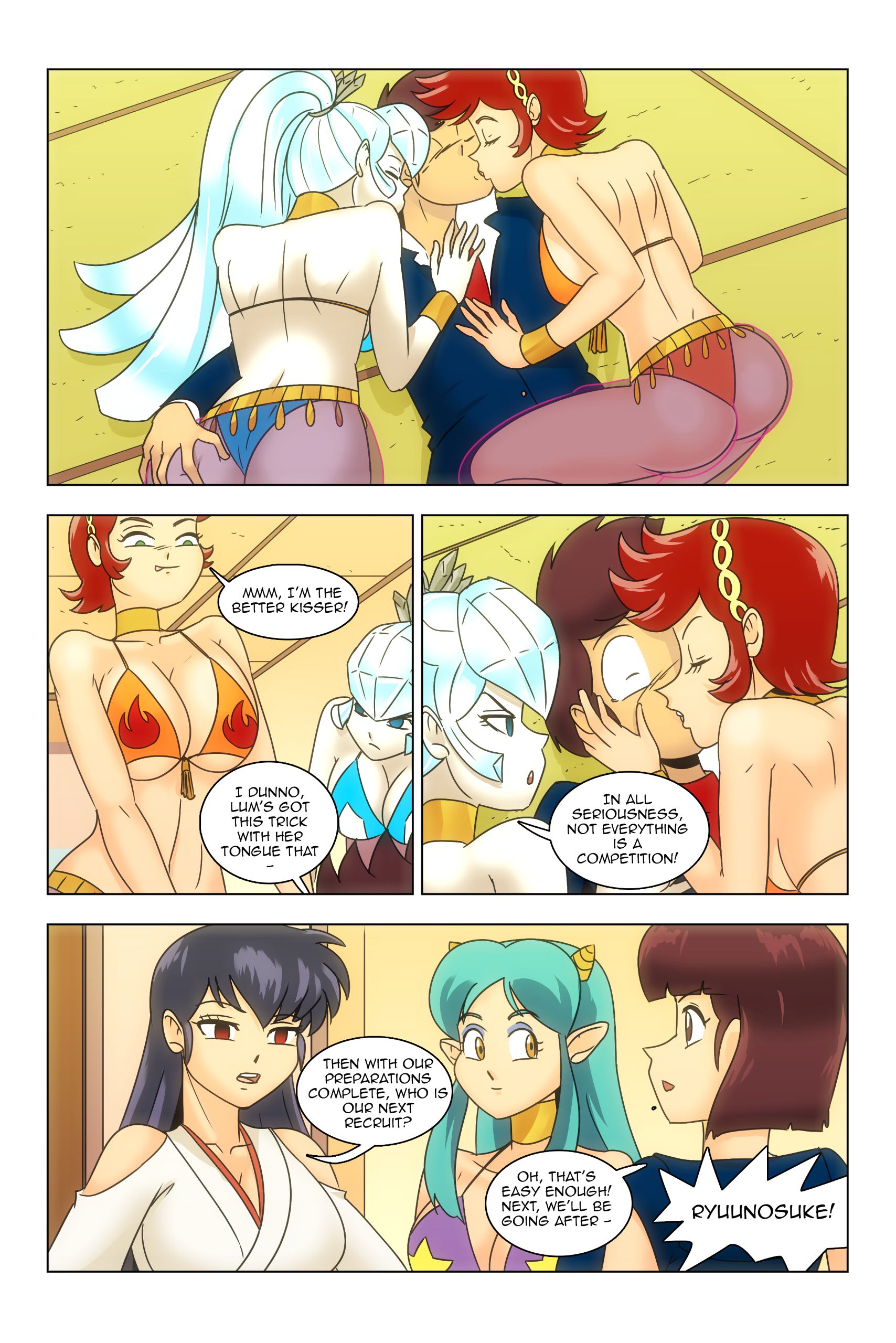 Urusei Yatsura - Harem Comic page 58