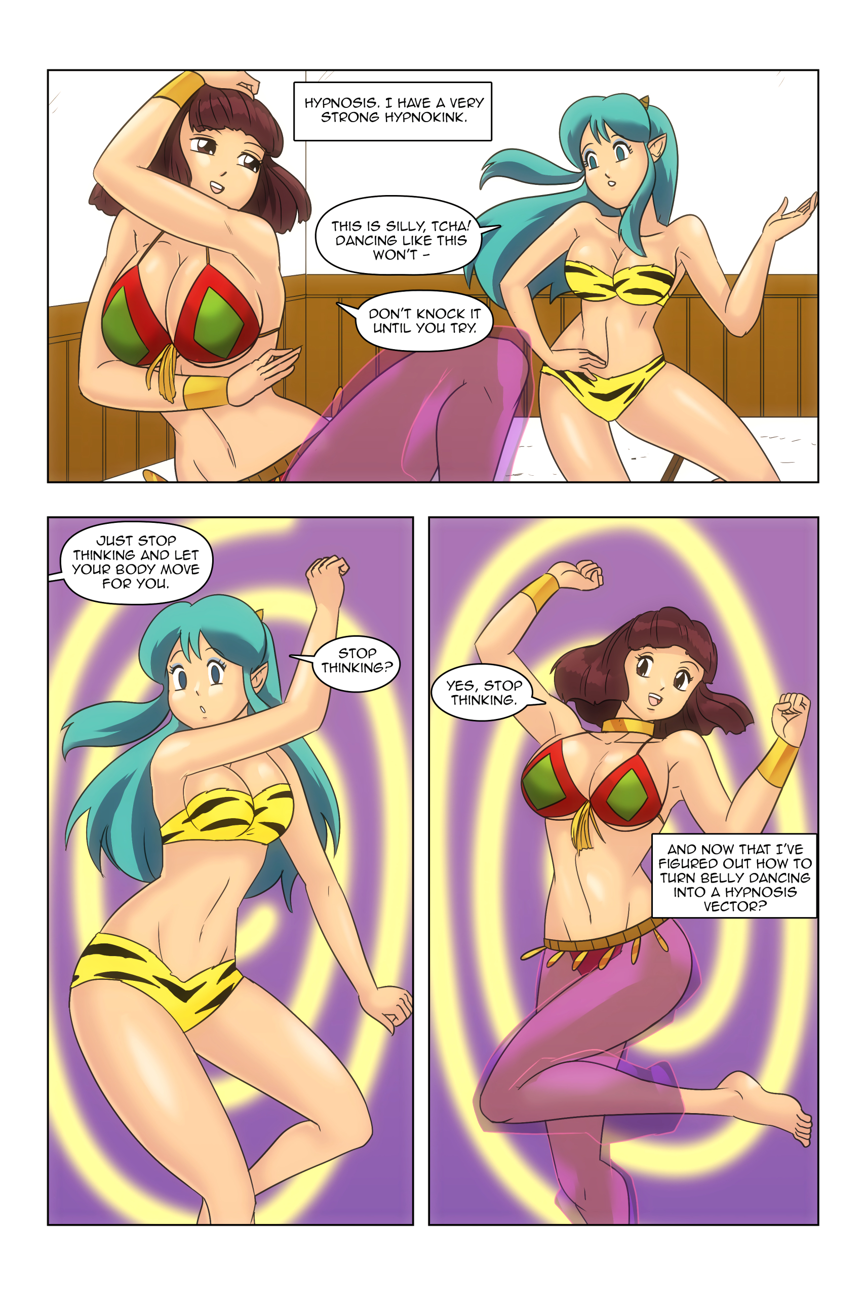 Urusei Yatsura - Harem Comic page 8