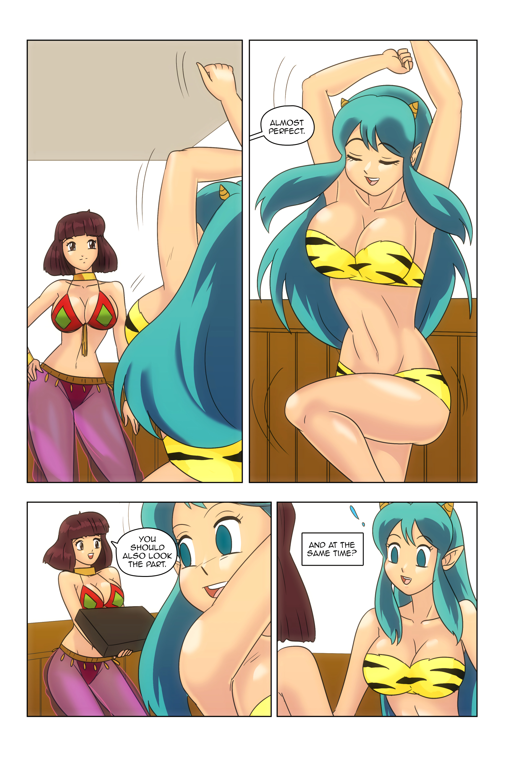Urusei Yatsura - Harem Comic page 9