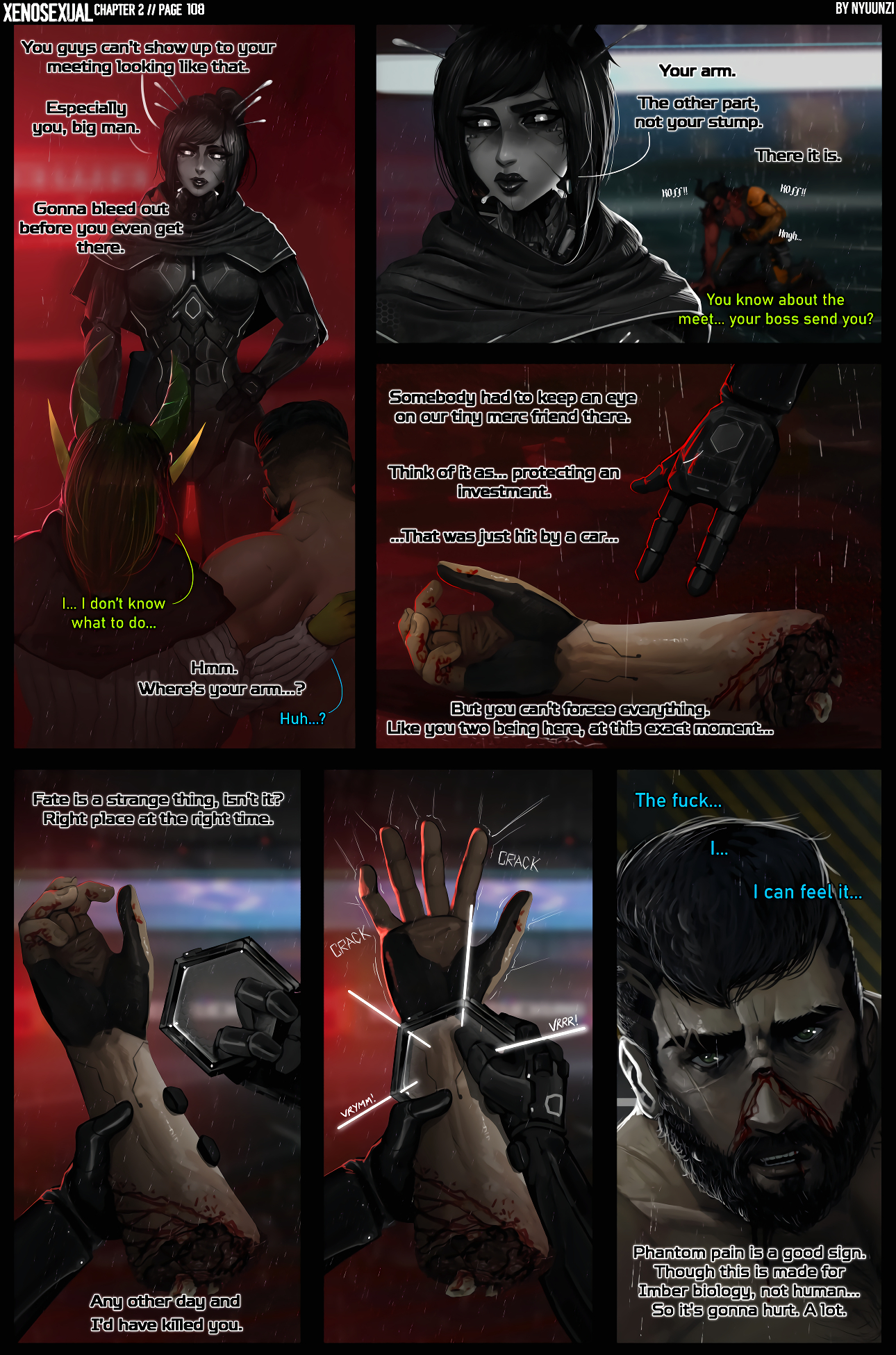 Xenosexual 2: OZURIE - Porn Comics page 109
