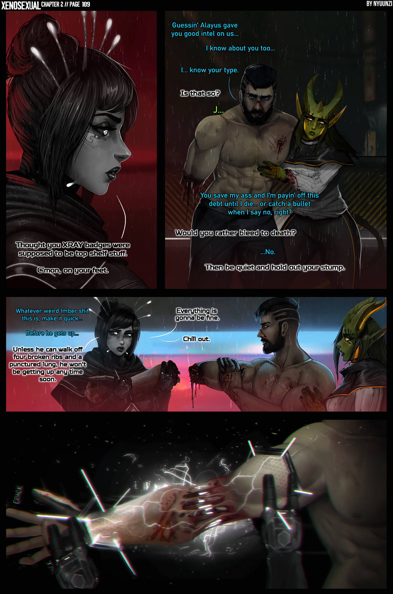 Xenosexual 2: OZURIE - Porn Comics page 110