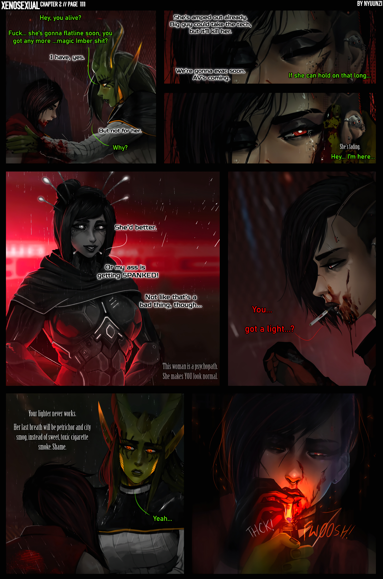 Xenosexual 2: OZURIE - Porn Comics page 112