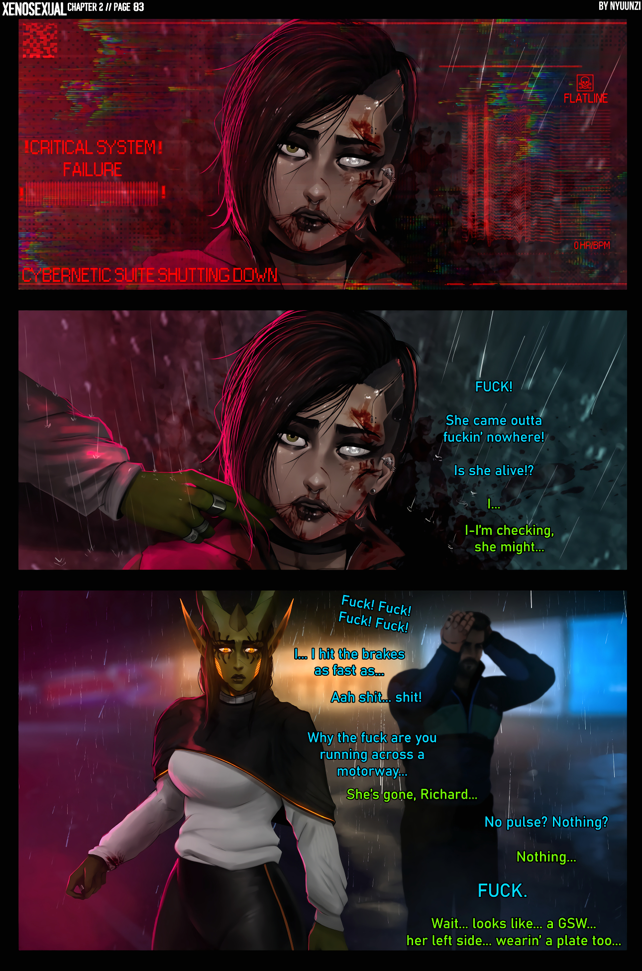 Xenosexual 2: OZURIE - Porn Comics page 84