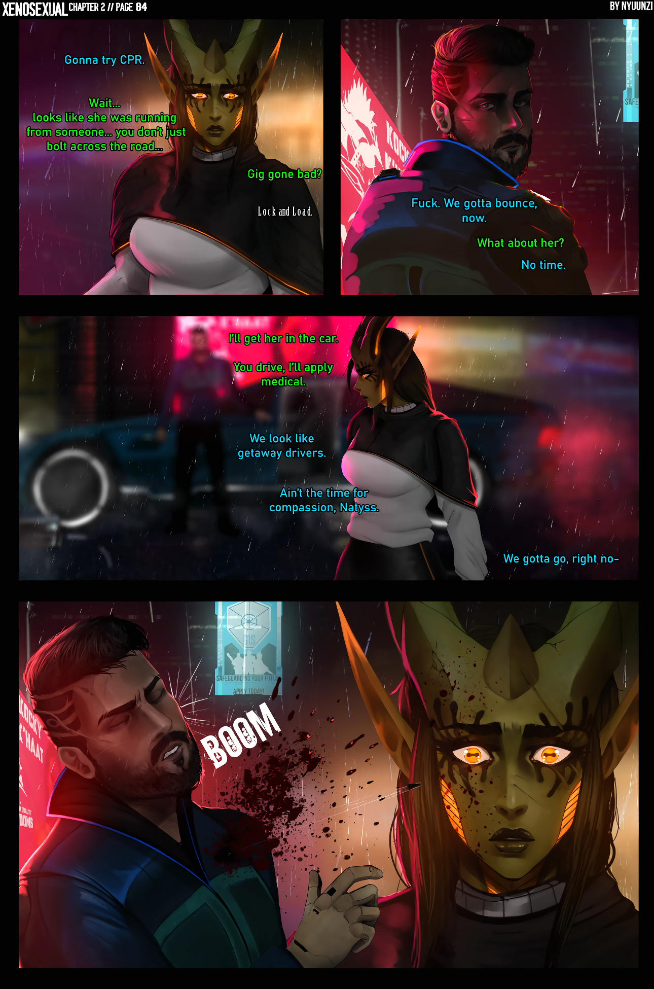 Xenosexual 2: OZURIE - Porn Comics page 85