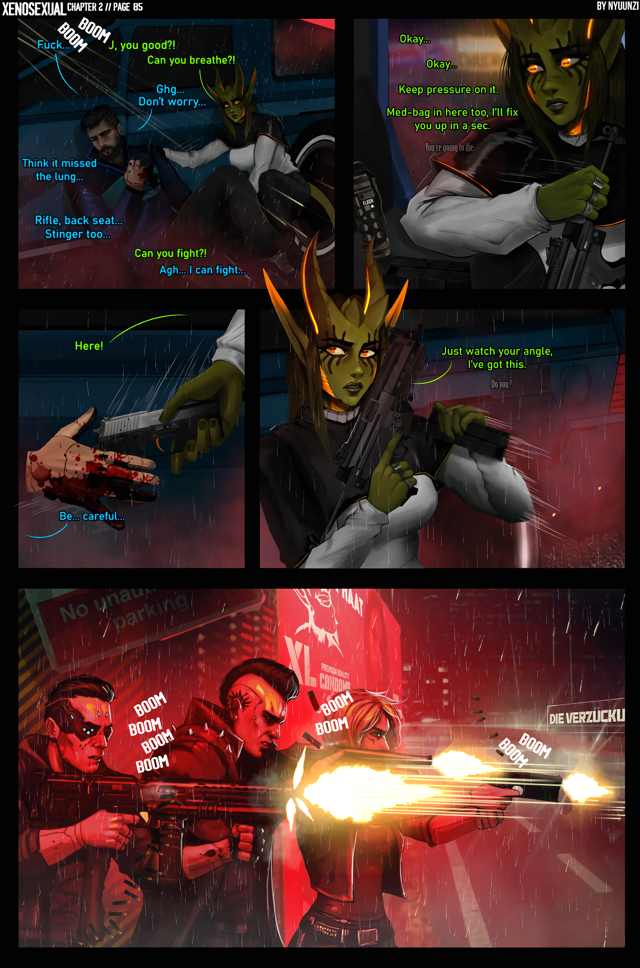 Xenosexual 2: OZURIE - Porn Comics page 86