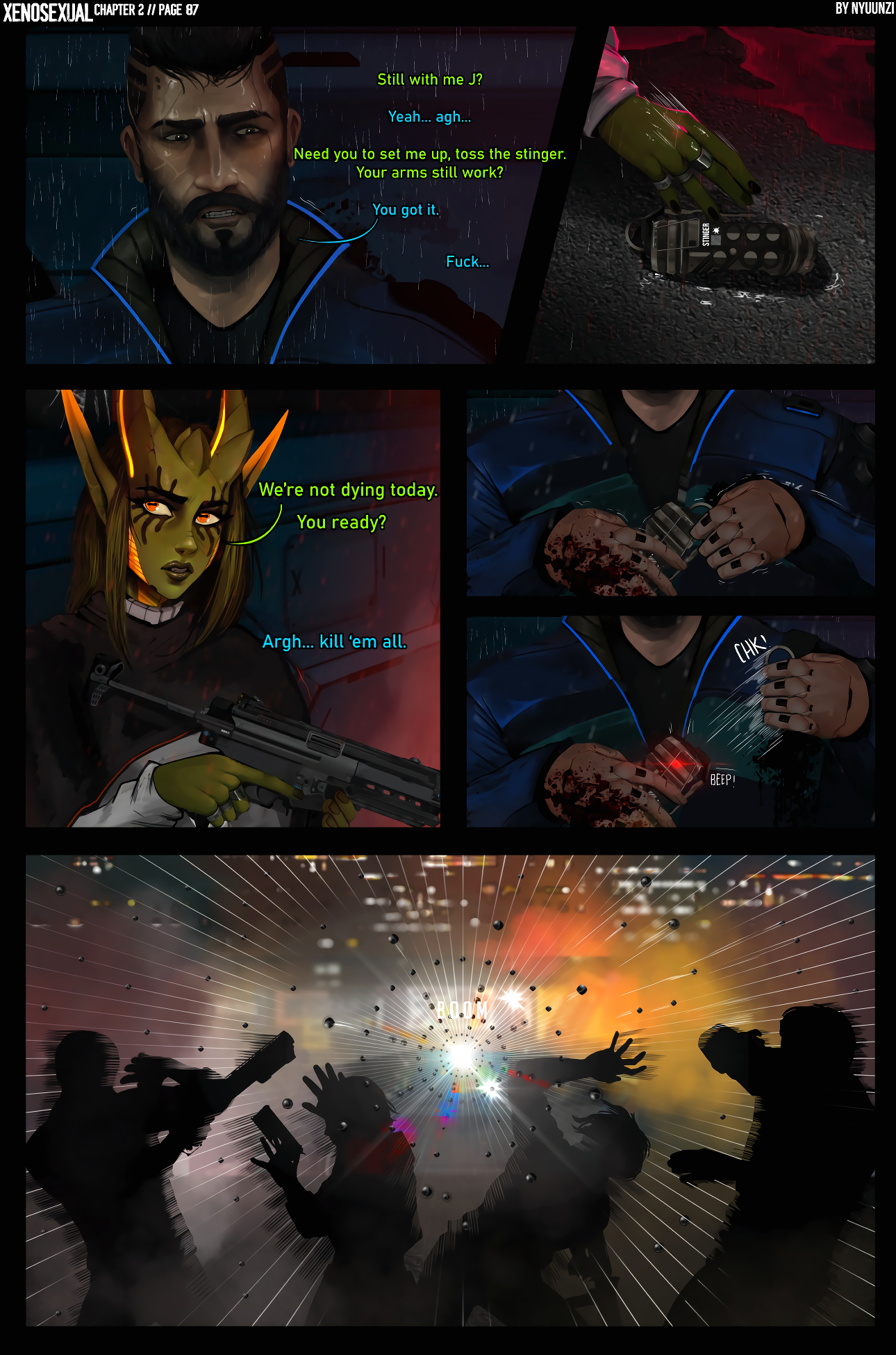 Xenosexual 2: OZURIE - Porn Comics page 88