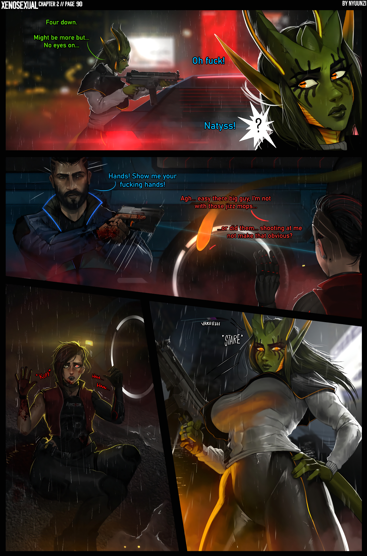 Xenosexual 2: OZURIE - Porn Comics page 91