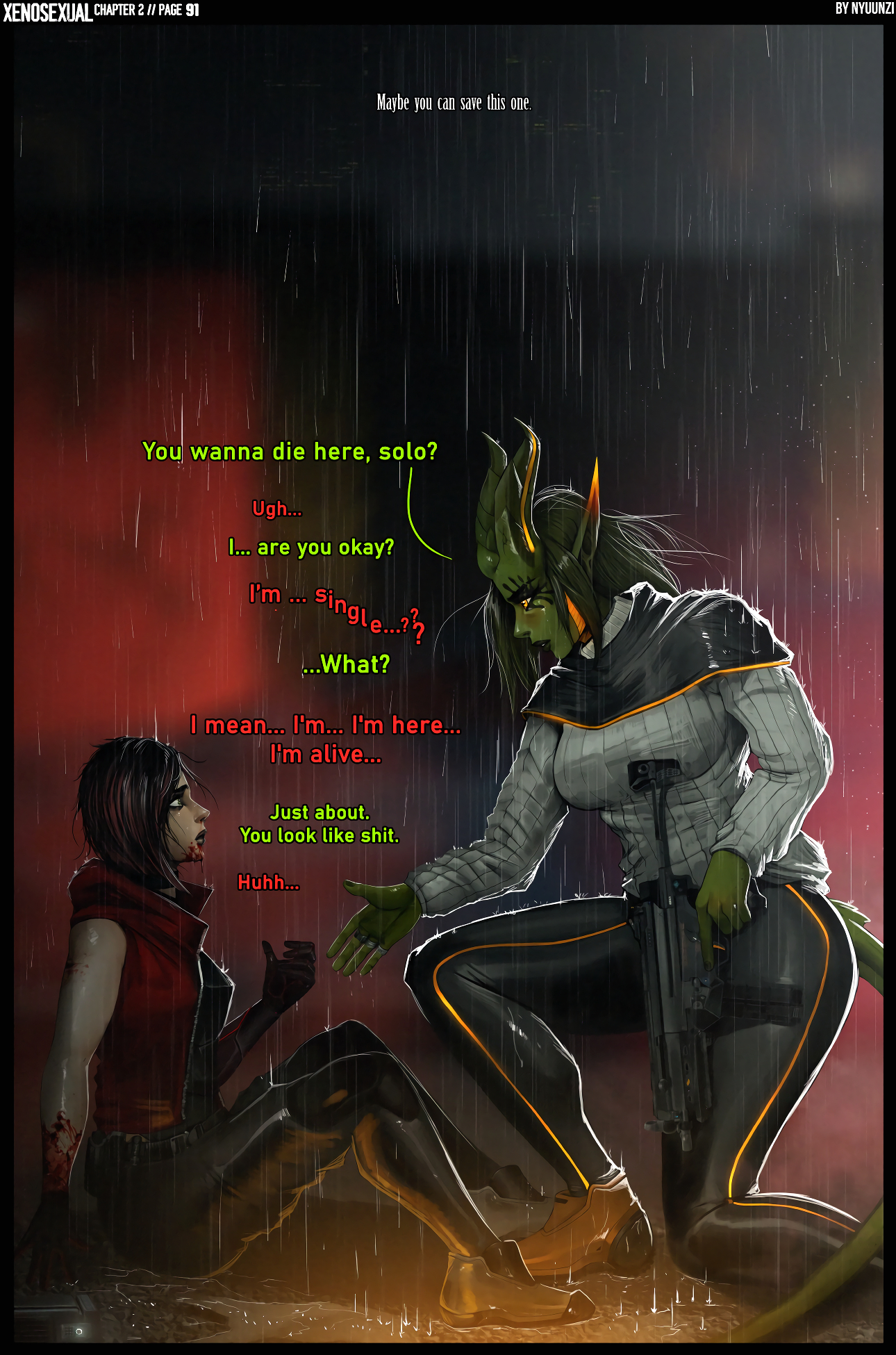 Xenosexual 2: OZURIE - Porn Comics page 92