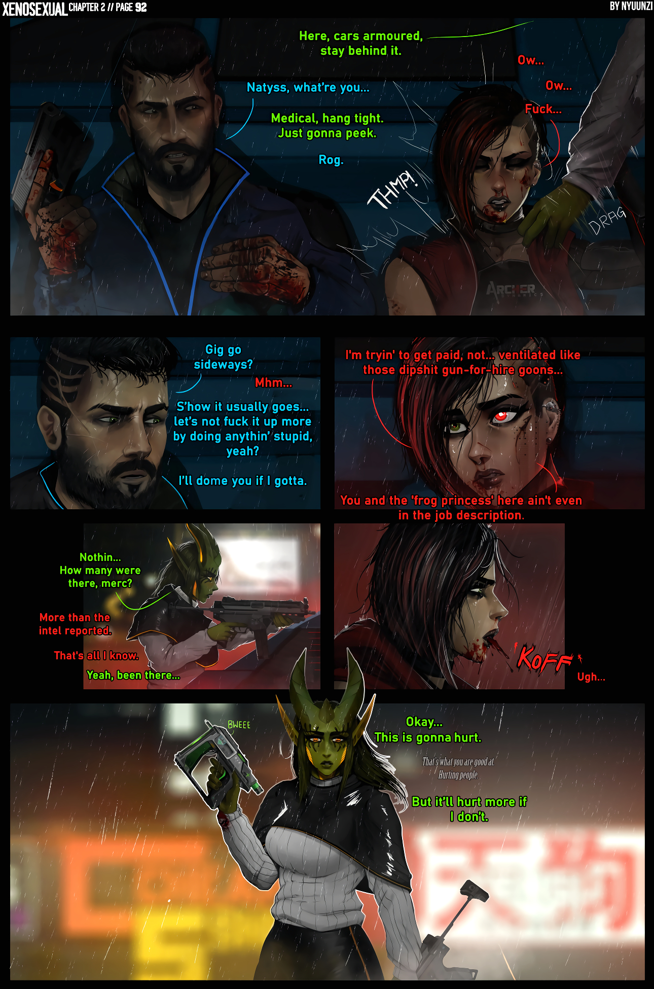 Xenosexual 2: OZURIE - Porn Comics page 93