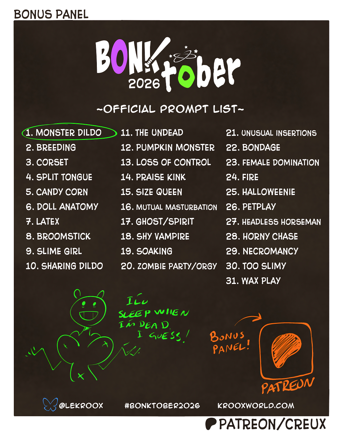 Bex and Keit - BONKtober 2026 page 2