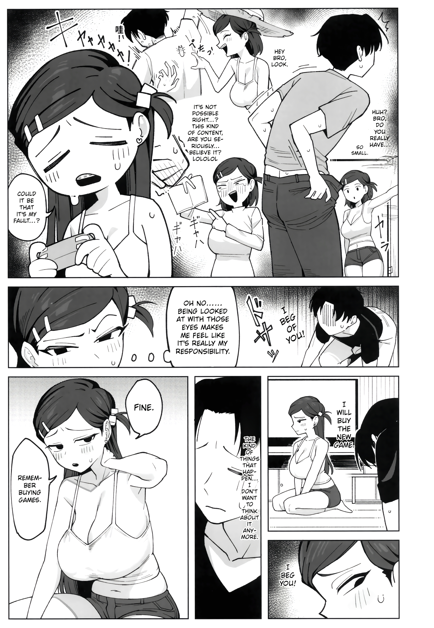 Couldn't Resist Step-Sister Who Doesn't Understand Personal Space (AI Translation) page 10