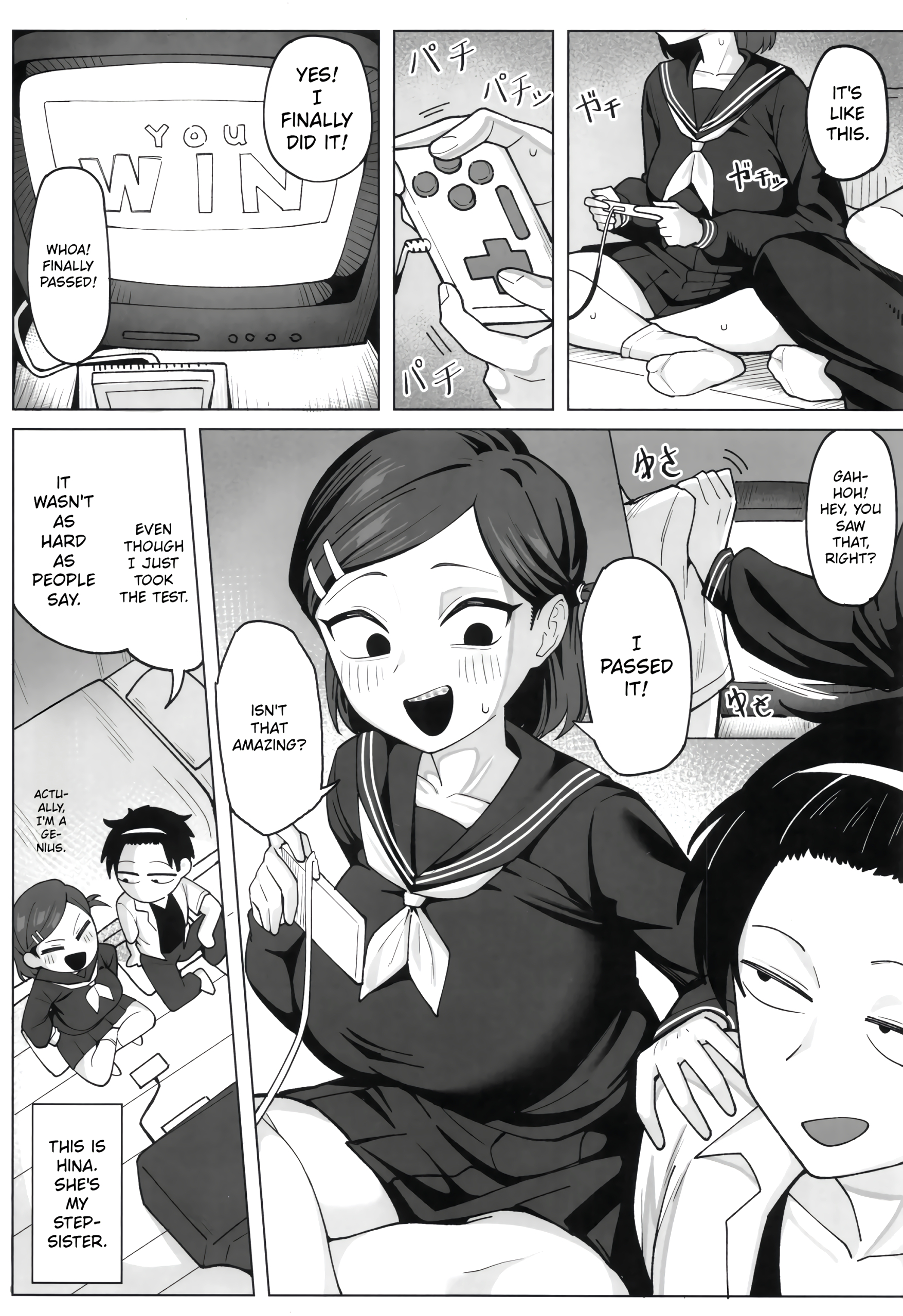 Couldn't Resist Step-Sister Who Doesn't Understand Personal Space (AI Translation) page 2