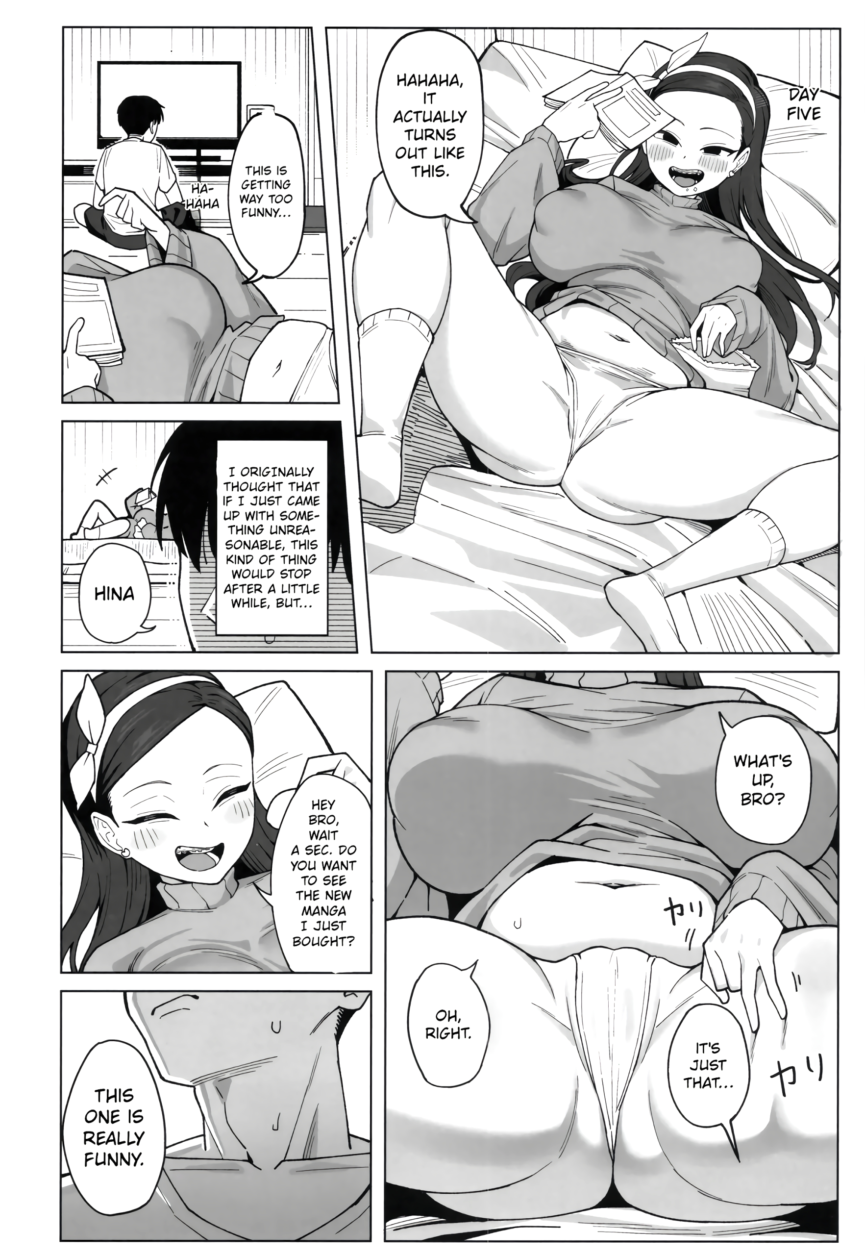 Couldn't Resist Step-Sister Who Doesn't Understand Personal Space (AI Translation) page 21