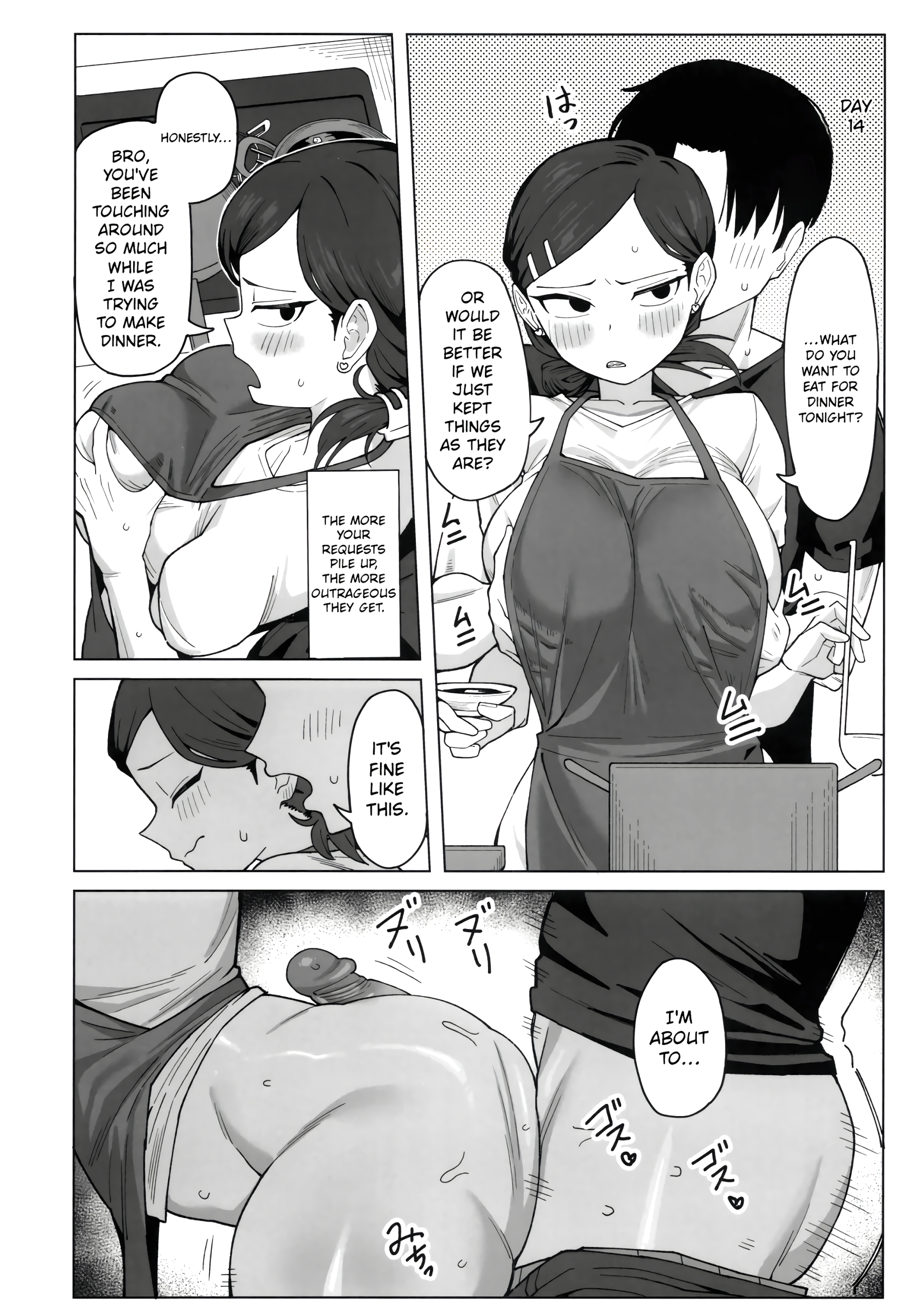 Couldn't Resist Step-Sister Who Doesn't Understand Personal Space (AI Translation) page 23