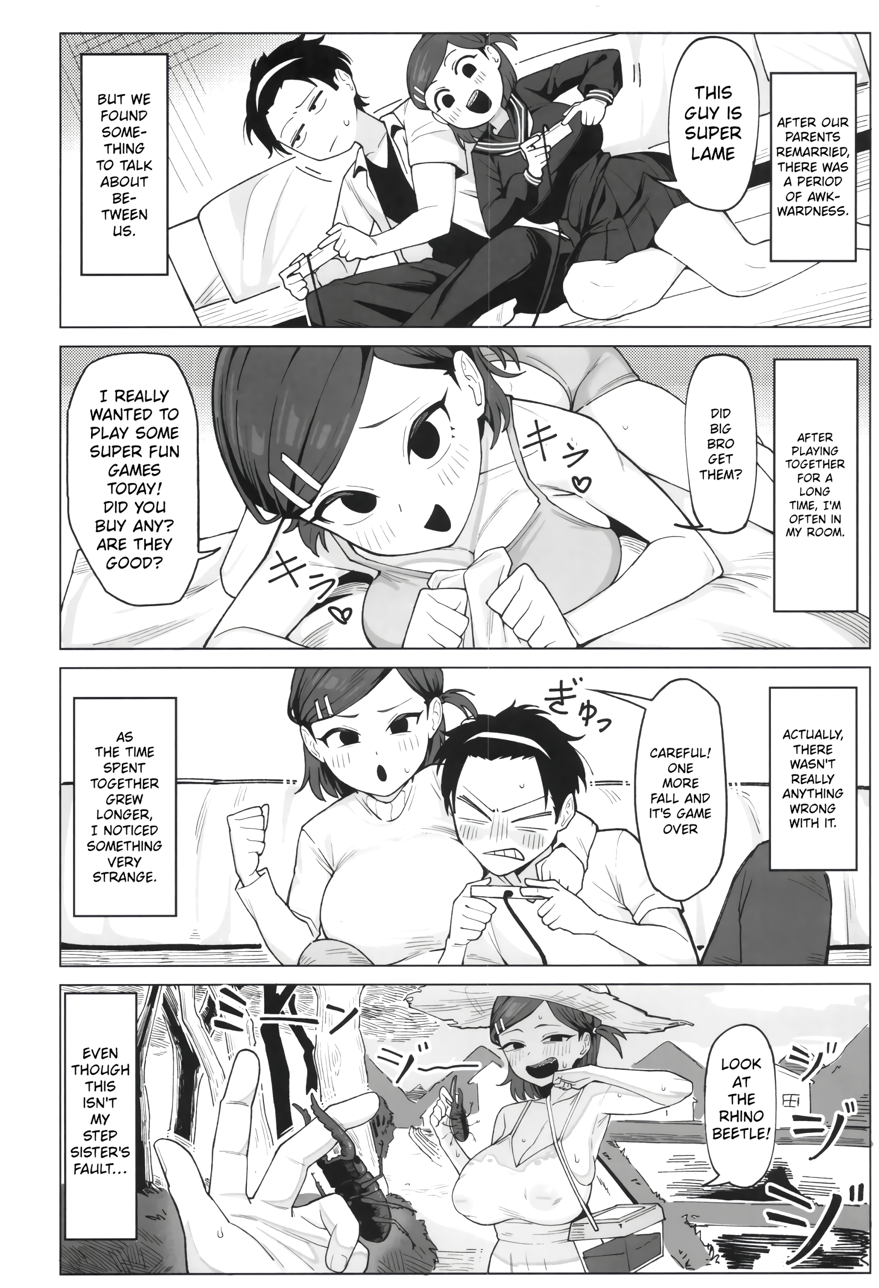Couldn't Resist Step-Sister Who Doesn't Understand Personal Space (AI Translation) page 3