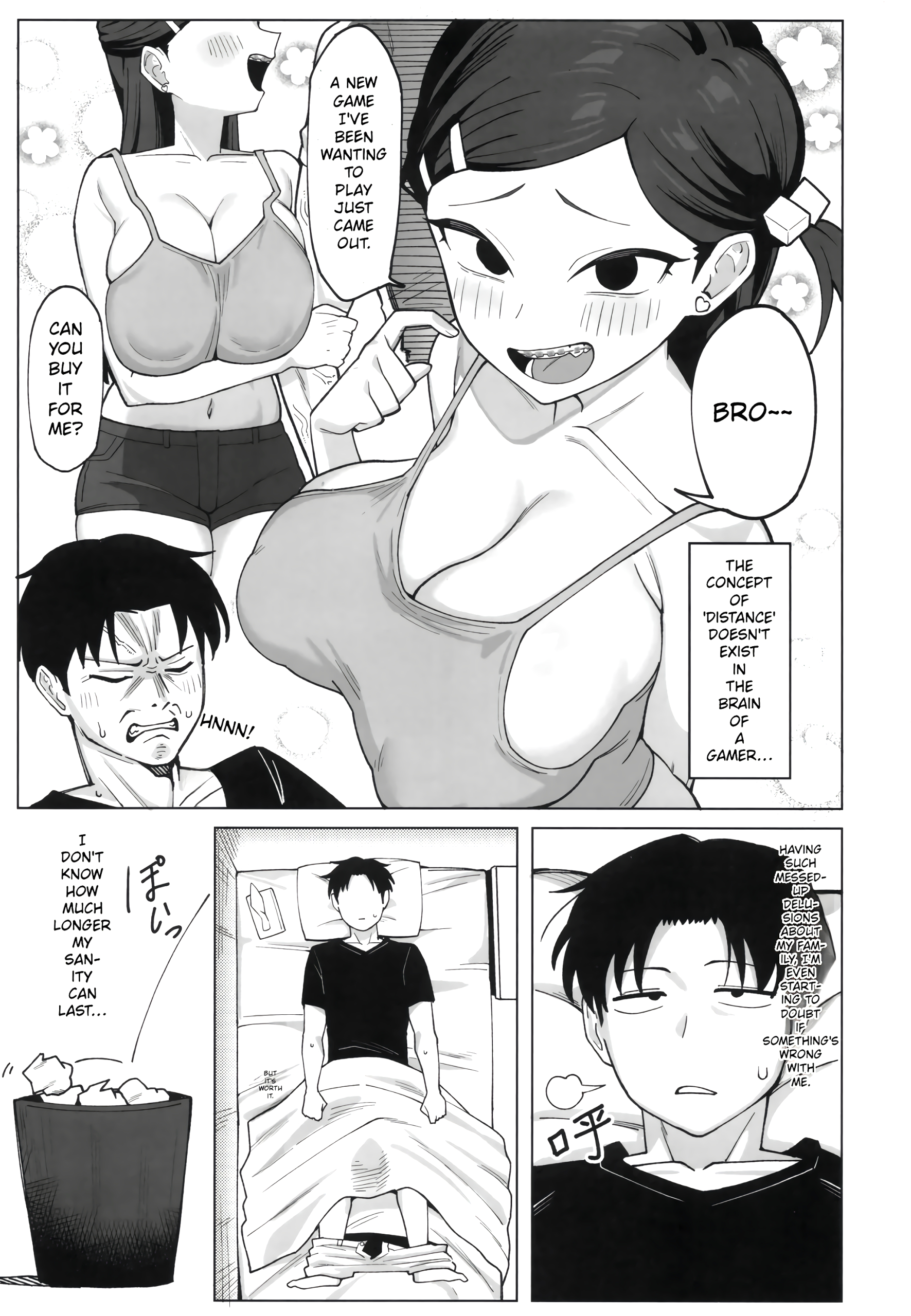 Couldn't Resist Step-Sister Who Doesn't Understand Personal Space (AI Translation) page 4