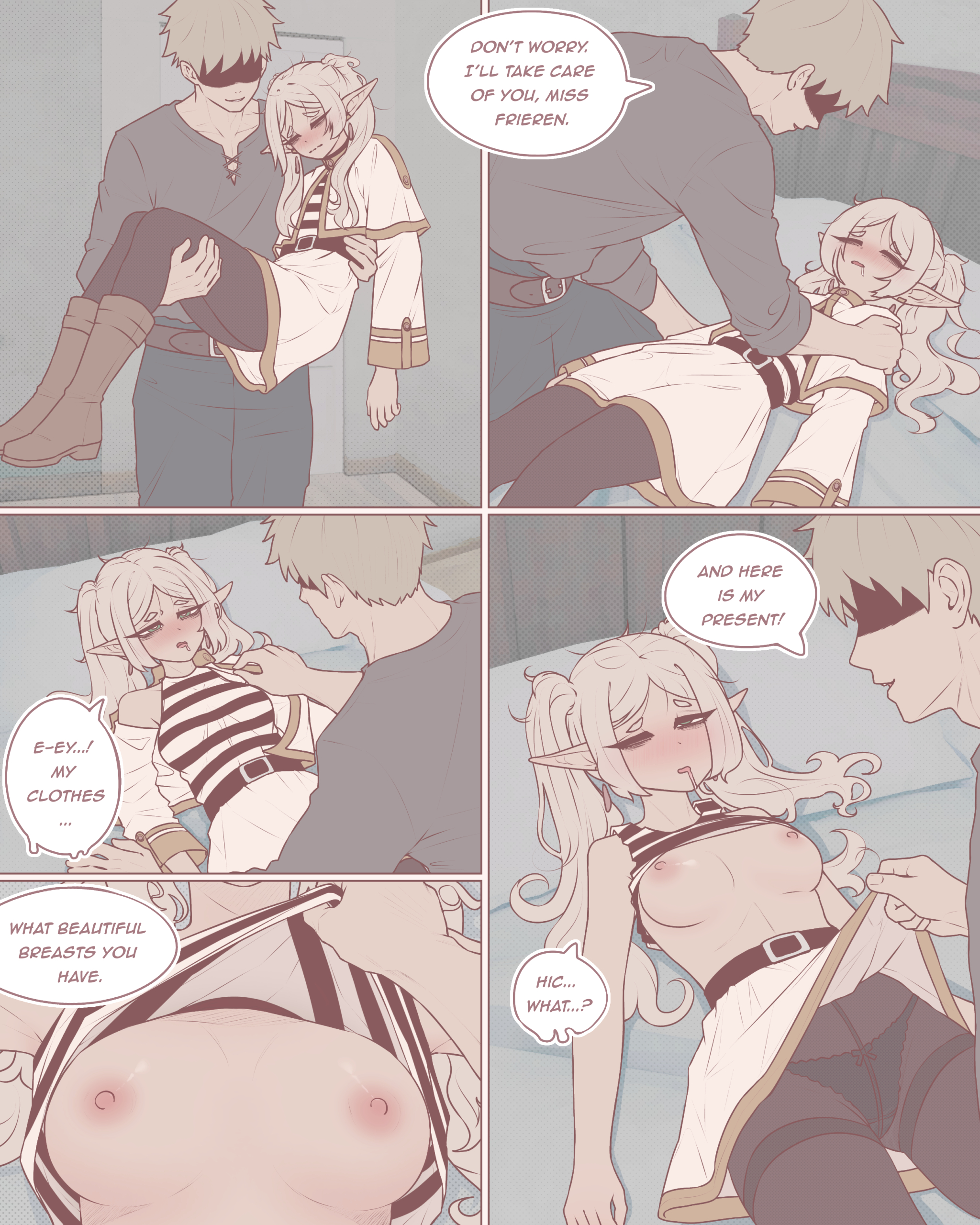 Frieren Got Drunk page 3