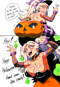 Halloween Comic - Hilda page 1