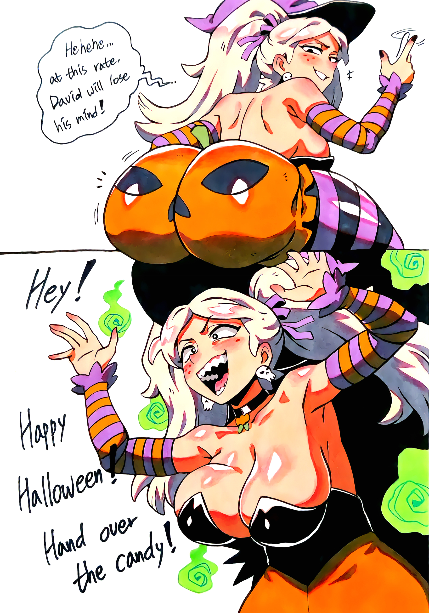 Halloween Comic - Hilda page 1