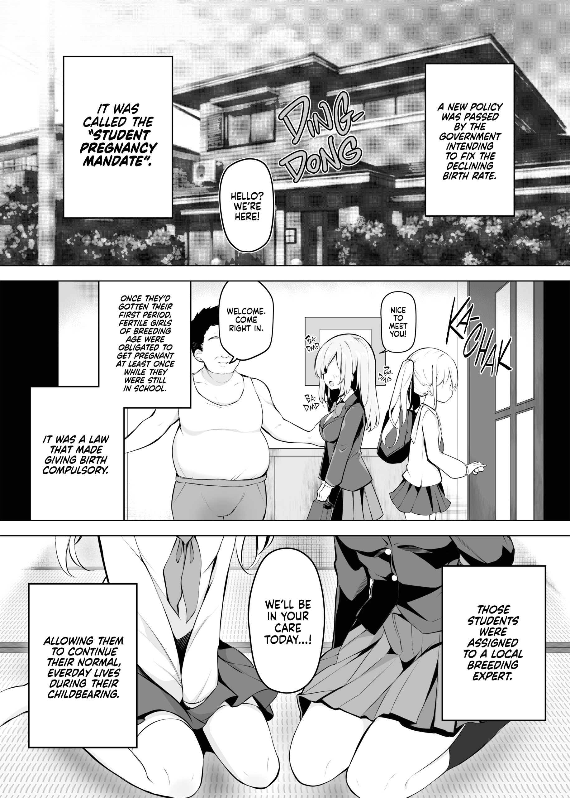 Hypnosis Oji-san Solves The Birthrate Crisis page 2