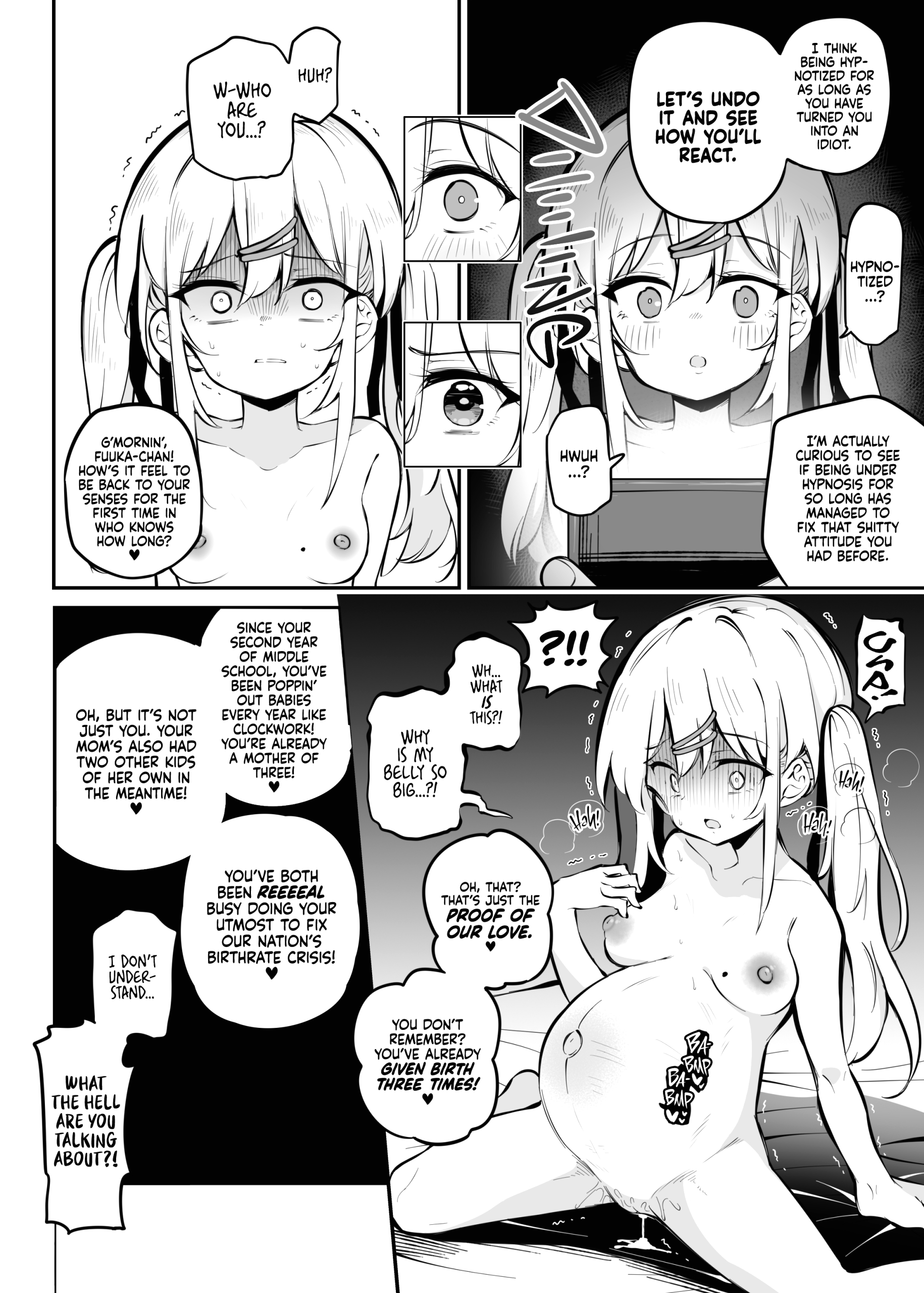 Hypnosis Oji-san Solves The Birthrate Crisis page 55