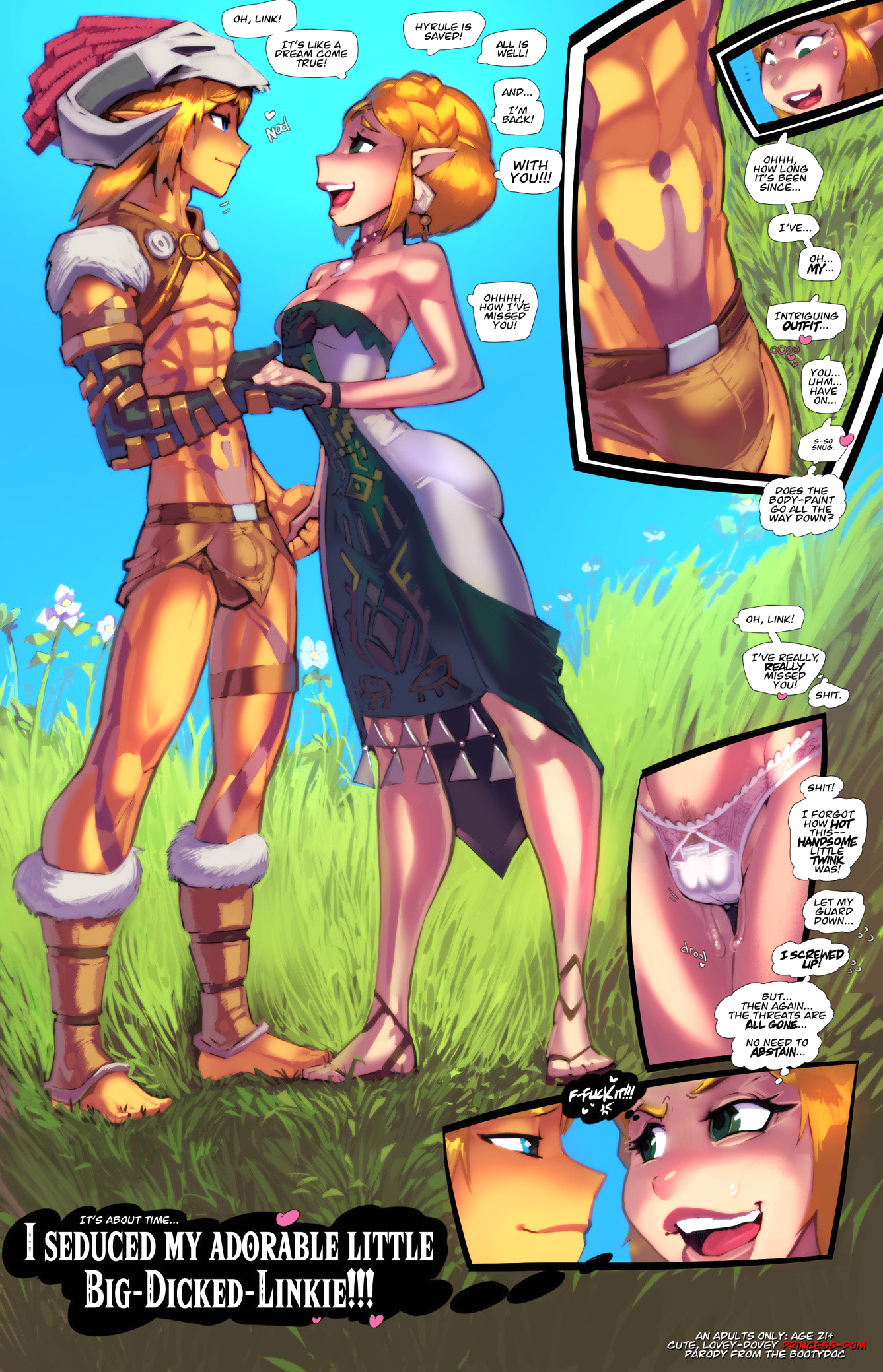I Seduced My Adorable Little Big-Dicked-Linkie!!! page 1