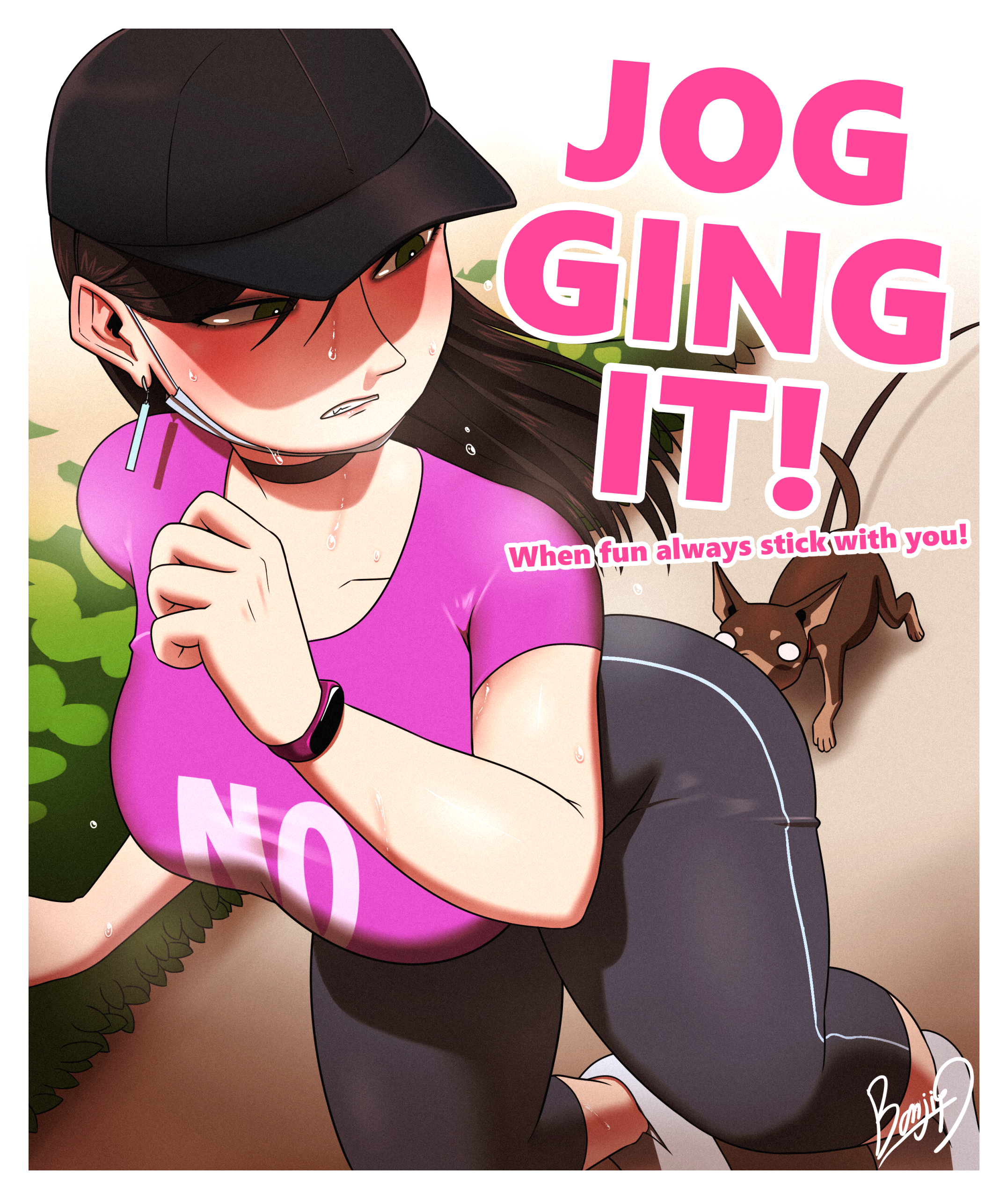 Jogging it page 1