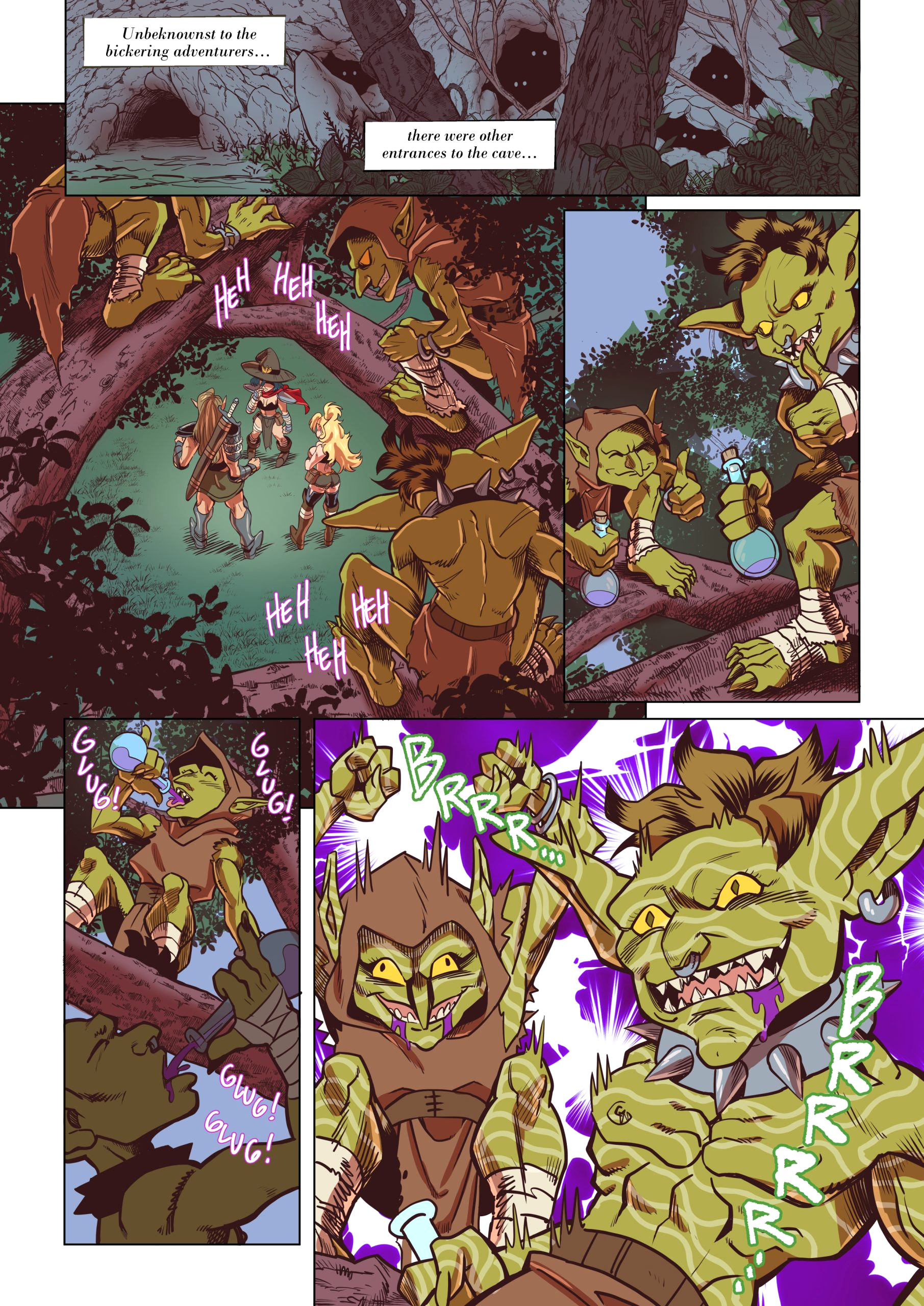 Merge Goblins page 3
