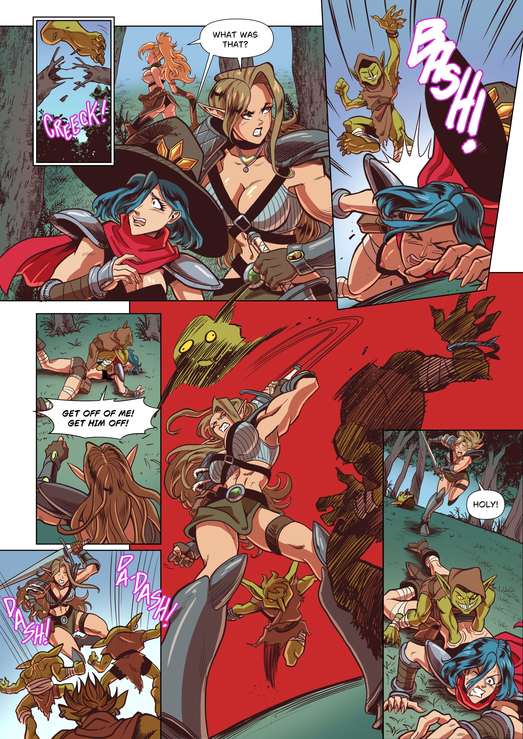 Merge Goblins page 4