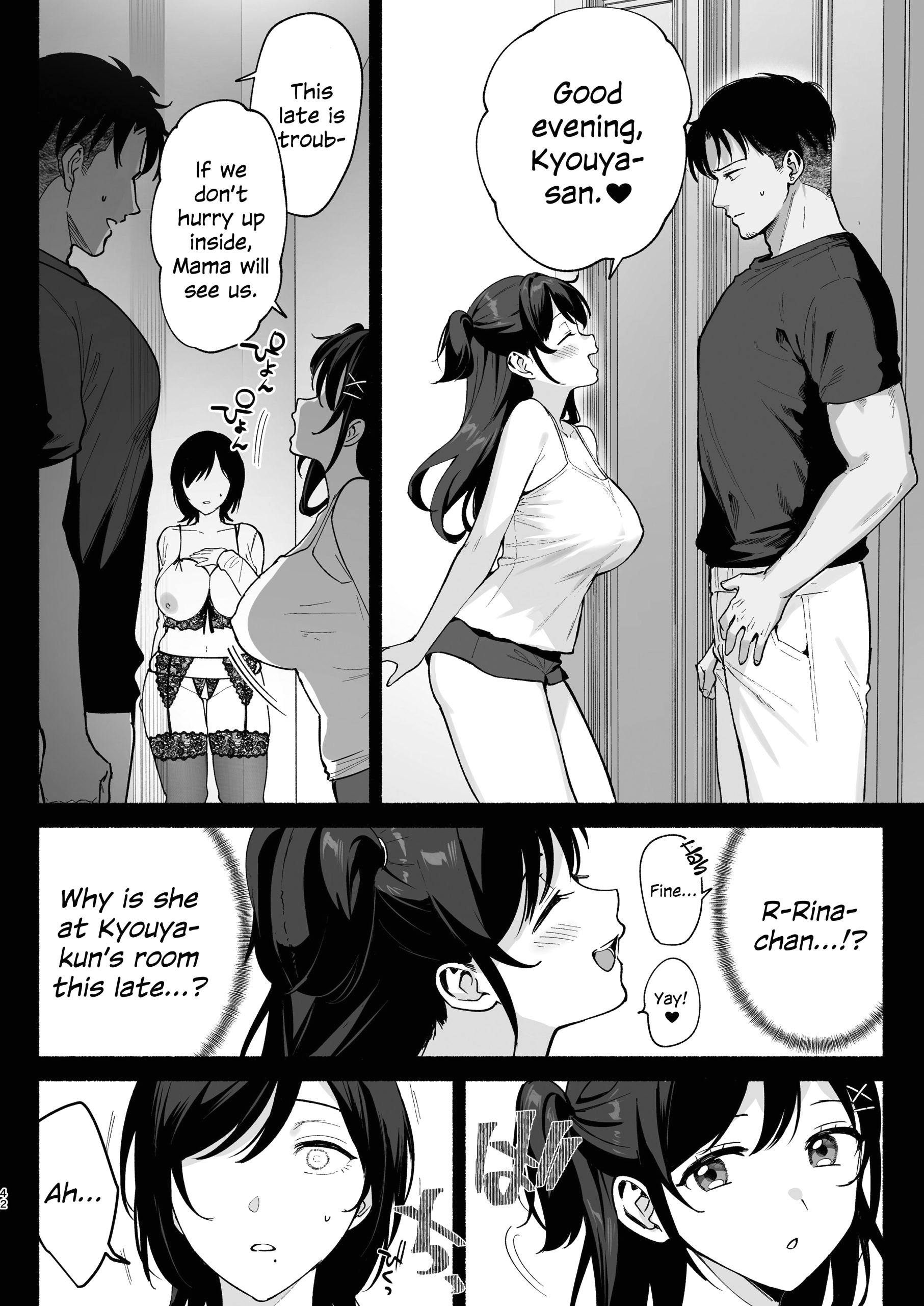Mesu no Ie 3 - Oyako wa Midare Aisareru page 39