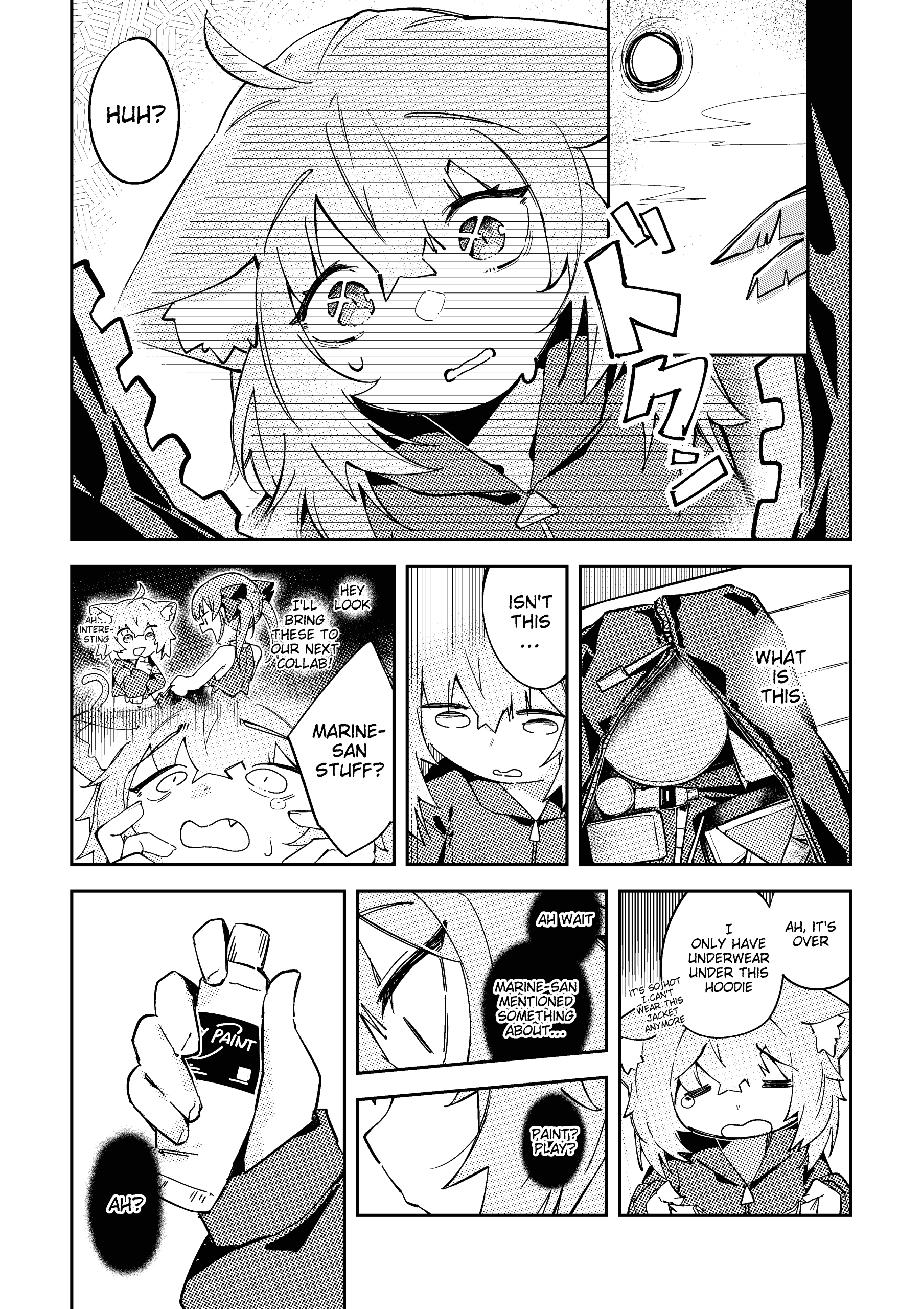 OkaKoro and a HOT And STICKY Summer Vacation page 4