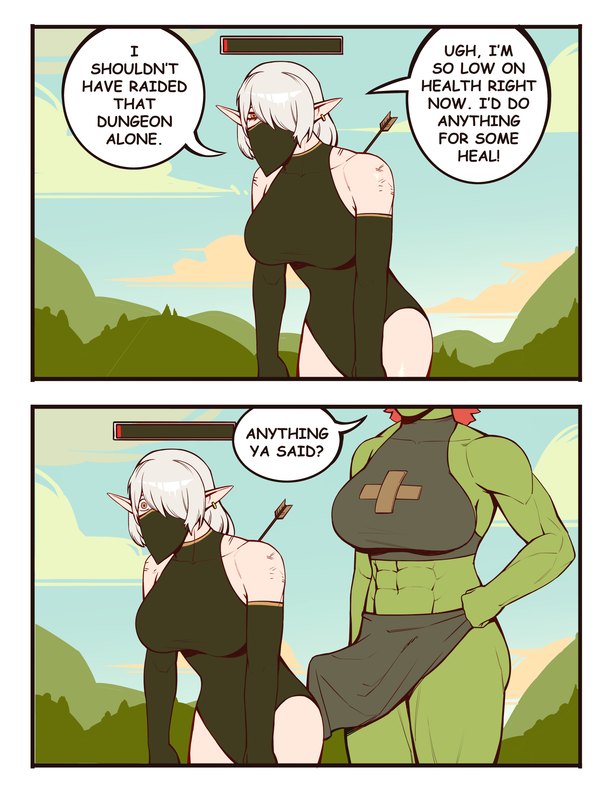 Orc Healer page 1