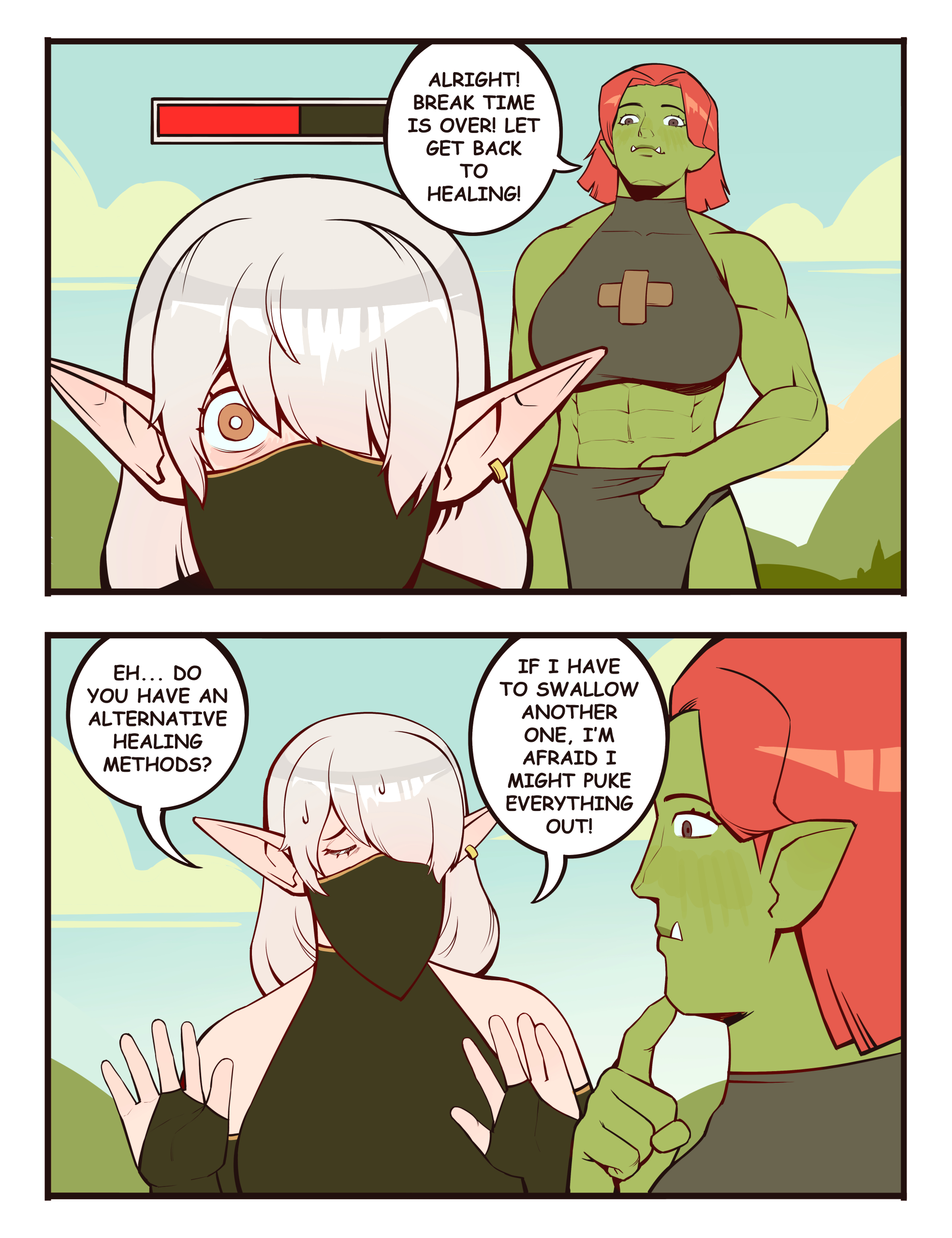 Orc Healer page 6