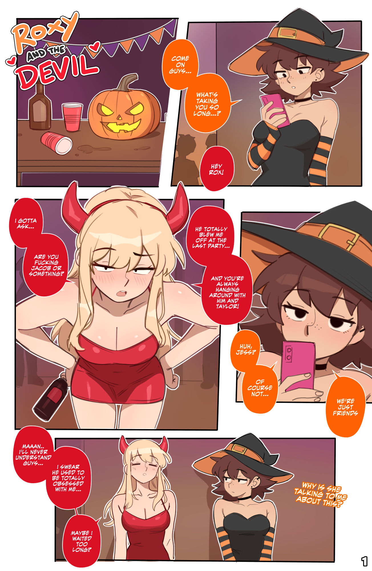 Roxy and the Devil page 1