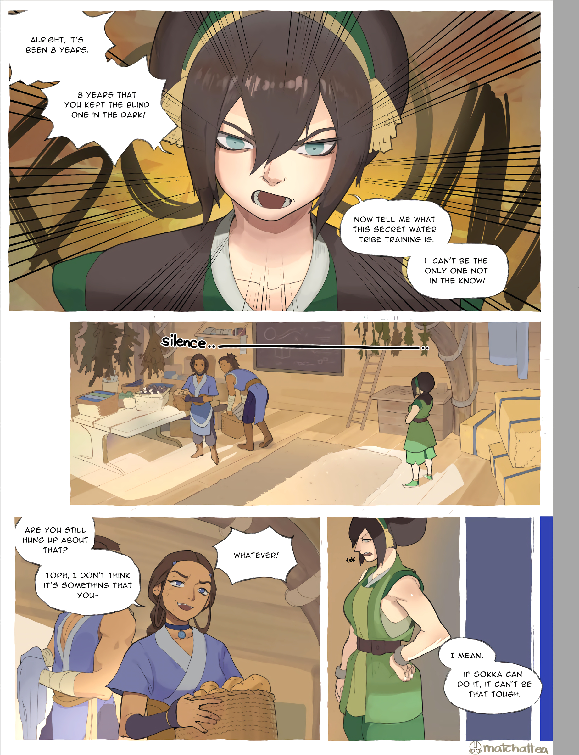 Secret Water Tribe Training page 1