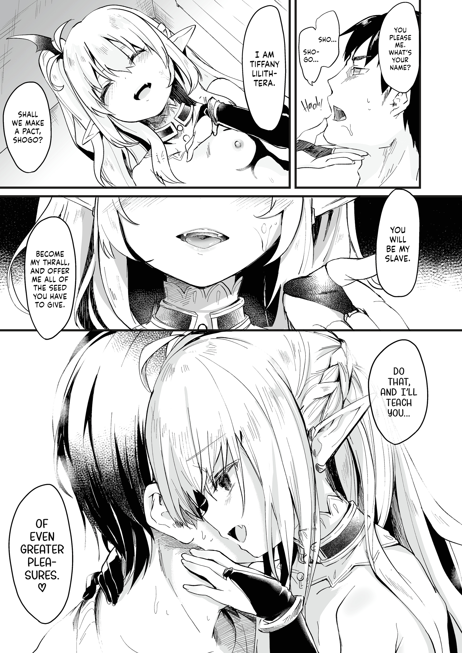 Slave to Small Succubi Anthology page 34