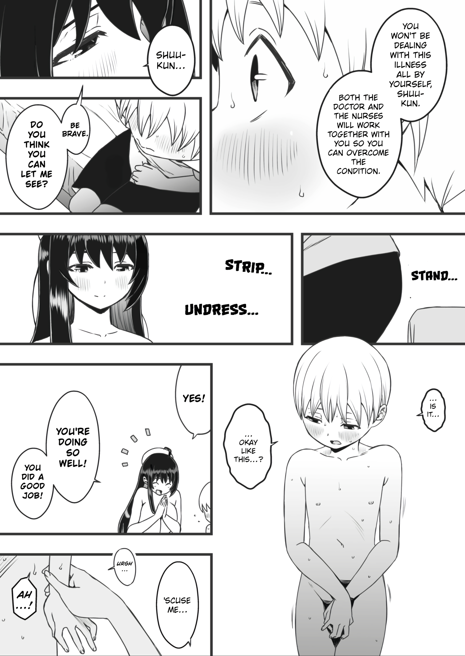 Sperm-Squeezing Clinic Staffed with Total Cumsluts! page 10