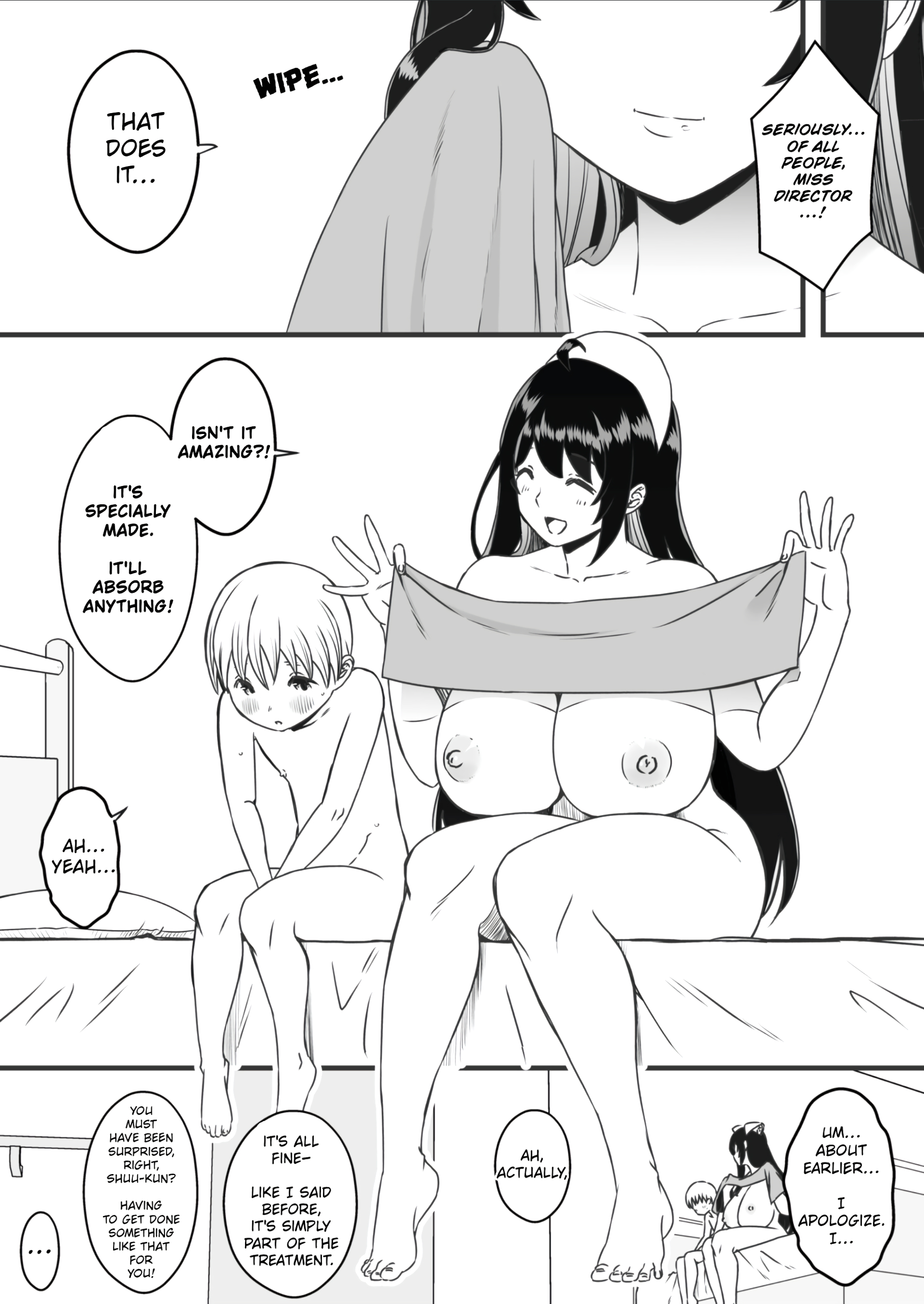 Sperm-Squeezing Clinic Staffed with Total Cumsluts! page 18