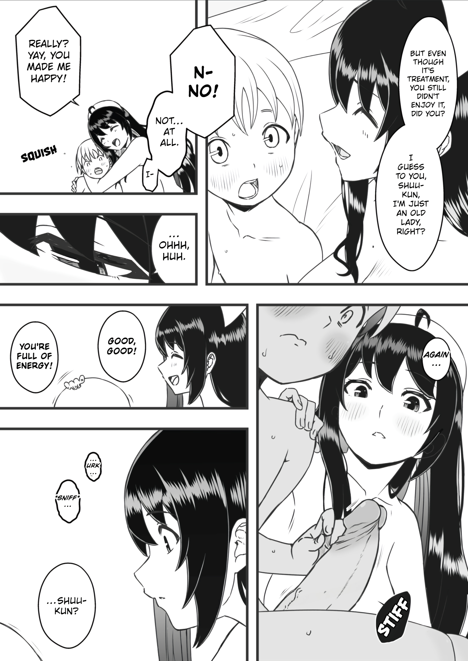 Sperm-Squeezing Clinic Staffed with Total Cumsluts! page 19